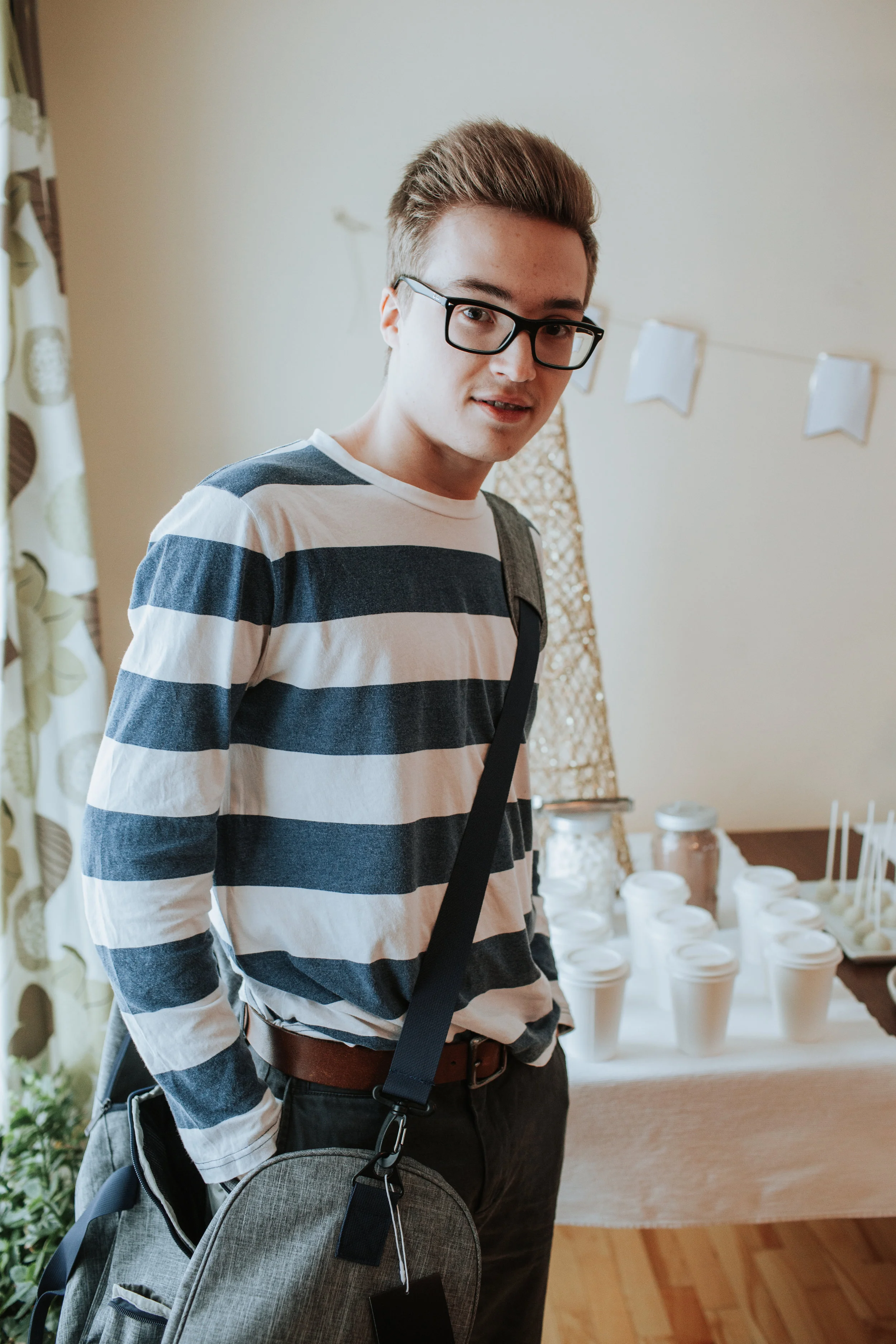 Crédit photo Laurie Suzor P. Léo lors de son anniversaire en 2018.