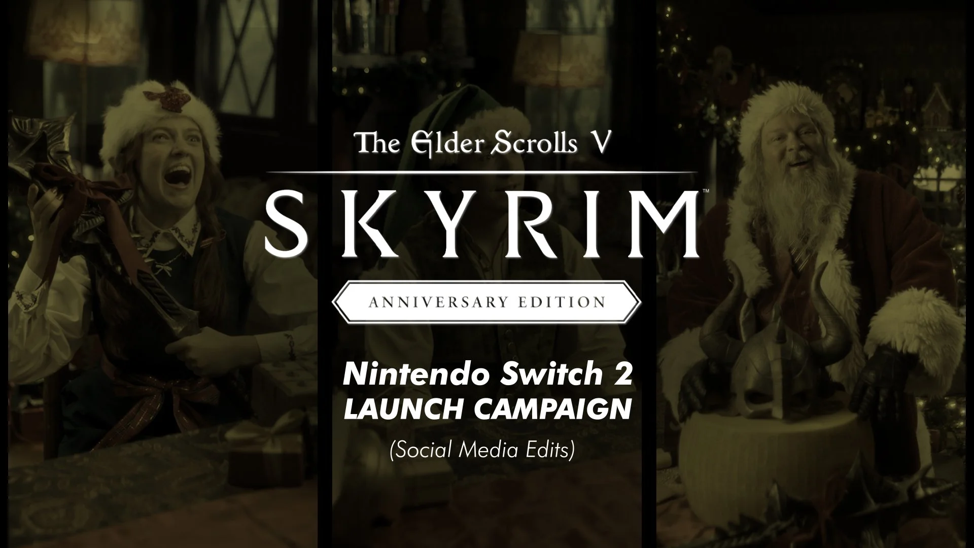 Skyrim: Nintendo Switch 2 Launch Campaign - Social Media Edits