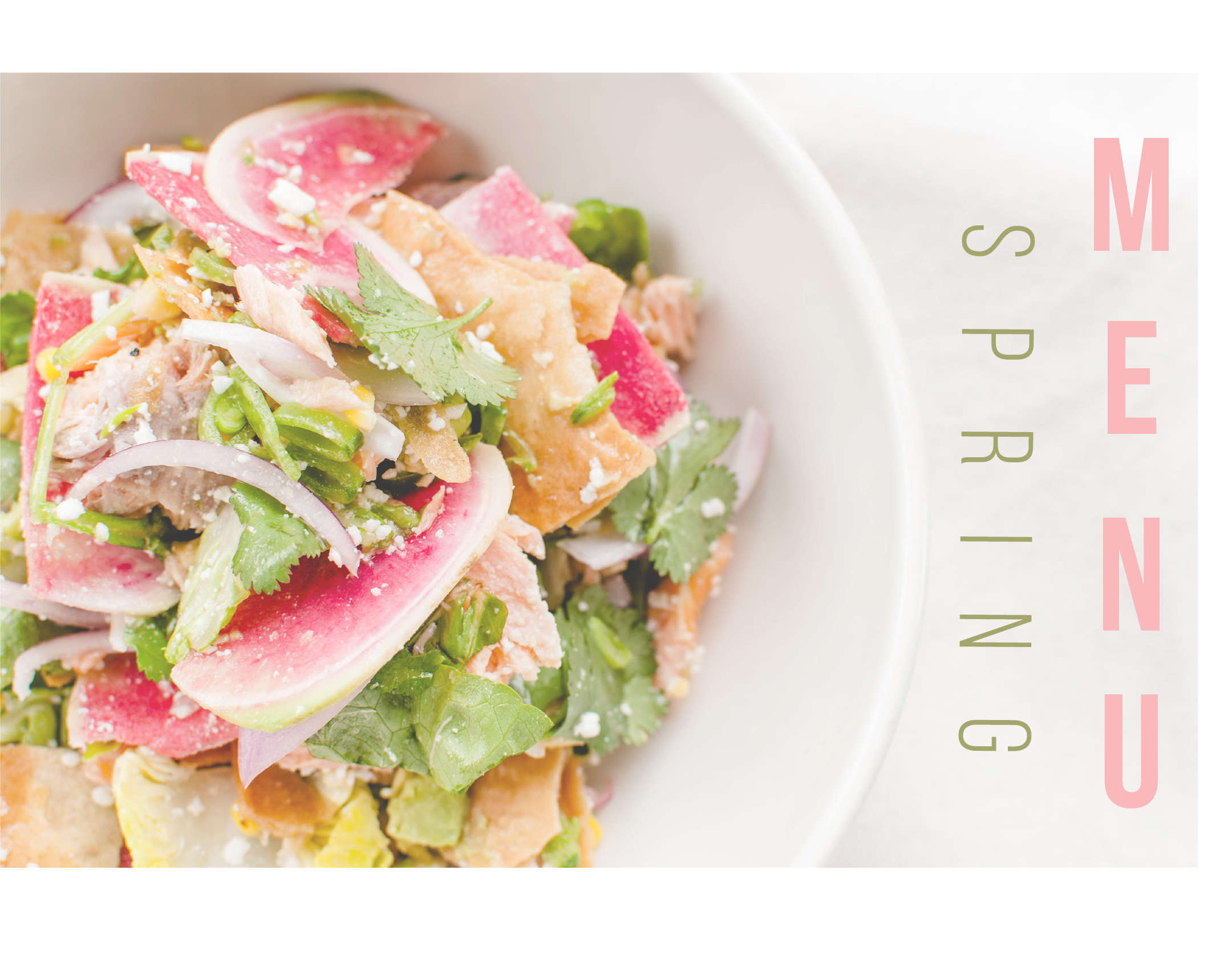 New Season: New Menu | Spring is Here!