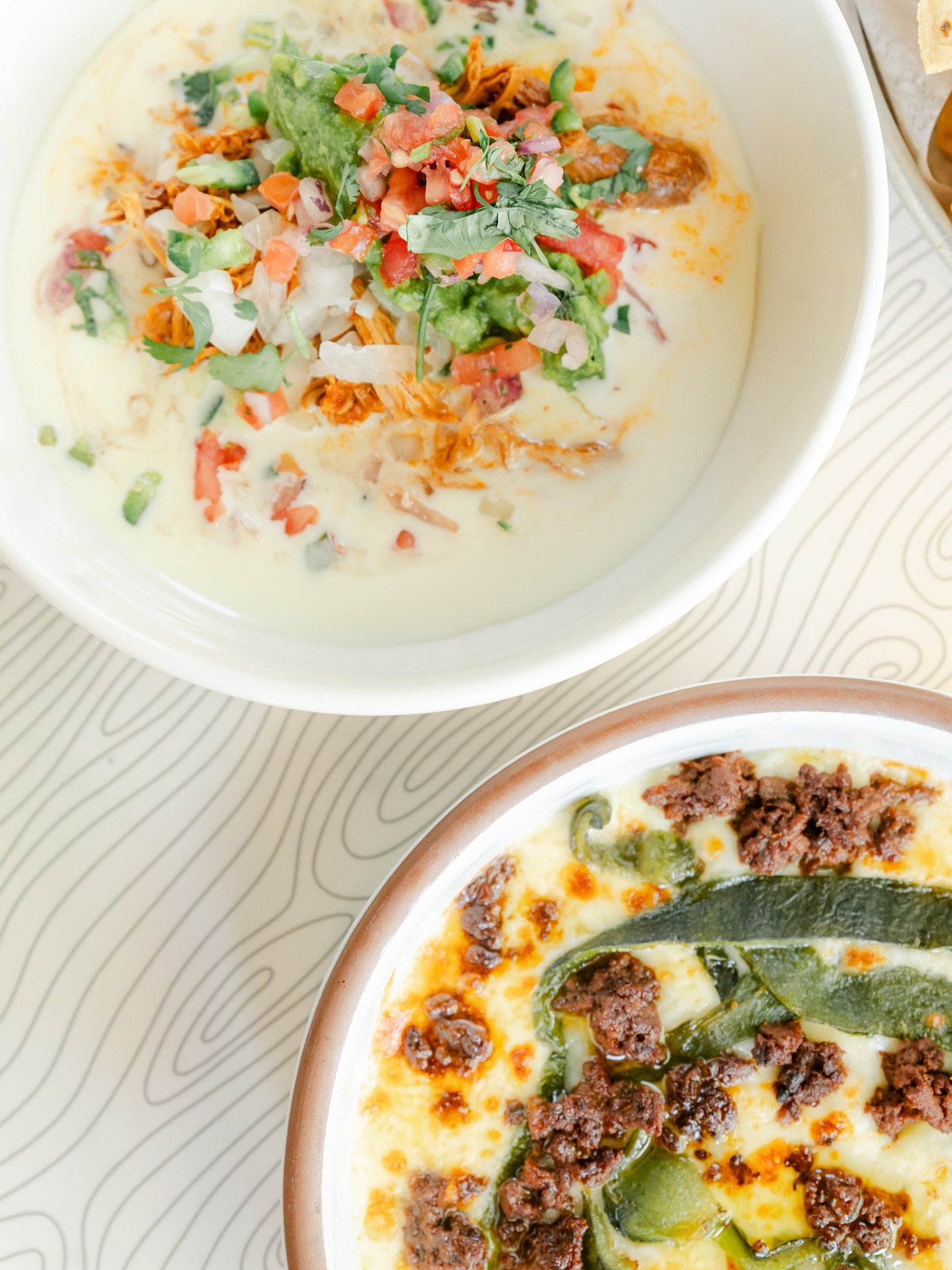 Can&rsquo;t decide between Queso Fundido or Queso con Todo? We think you should get both!🤭