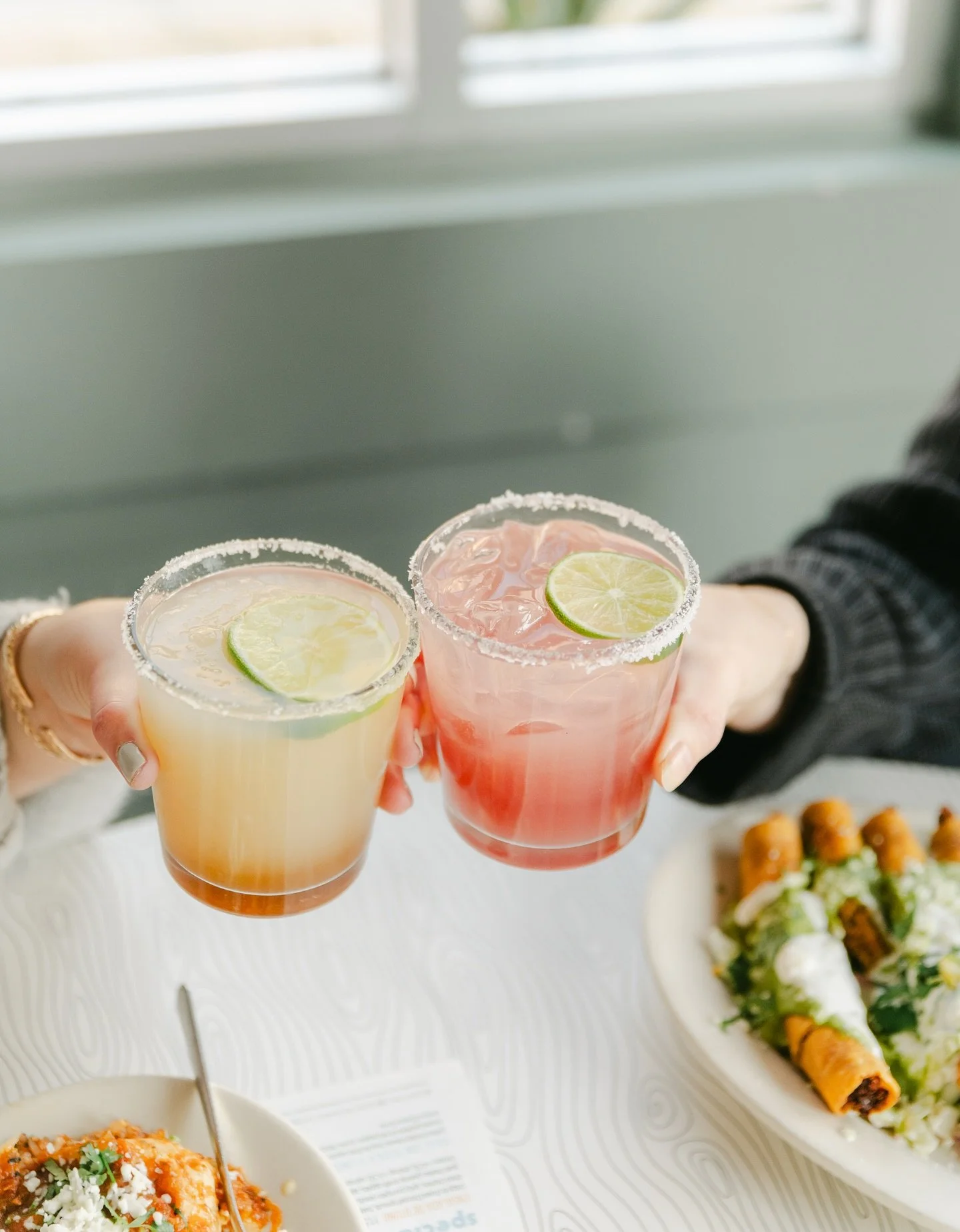 The only plans you need tonight: margaritas at PURE!🍋&zwj;🟩