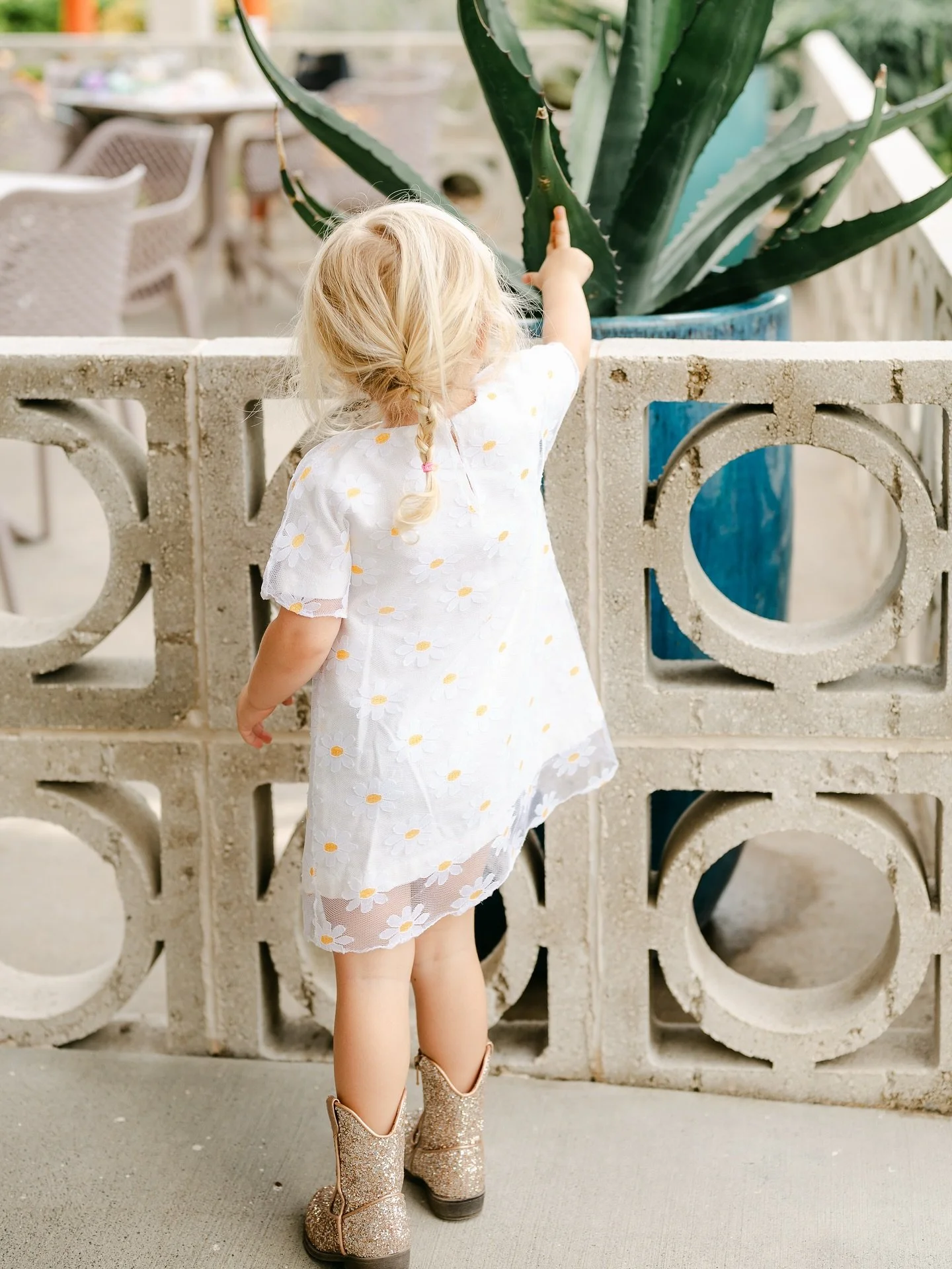 Patio weather is made for everyone, especially the little ones!🤸🏼&zwj;♀️🌮