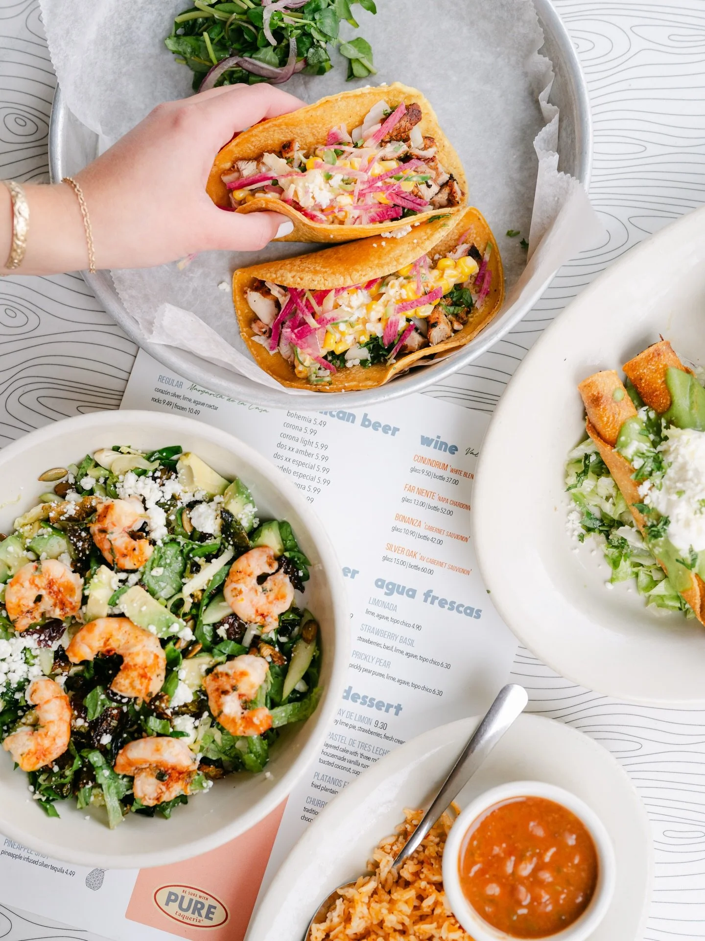 When the doctor says you should have more color on your plate&hellip; pretty sure this is what they meant!☺️🌮