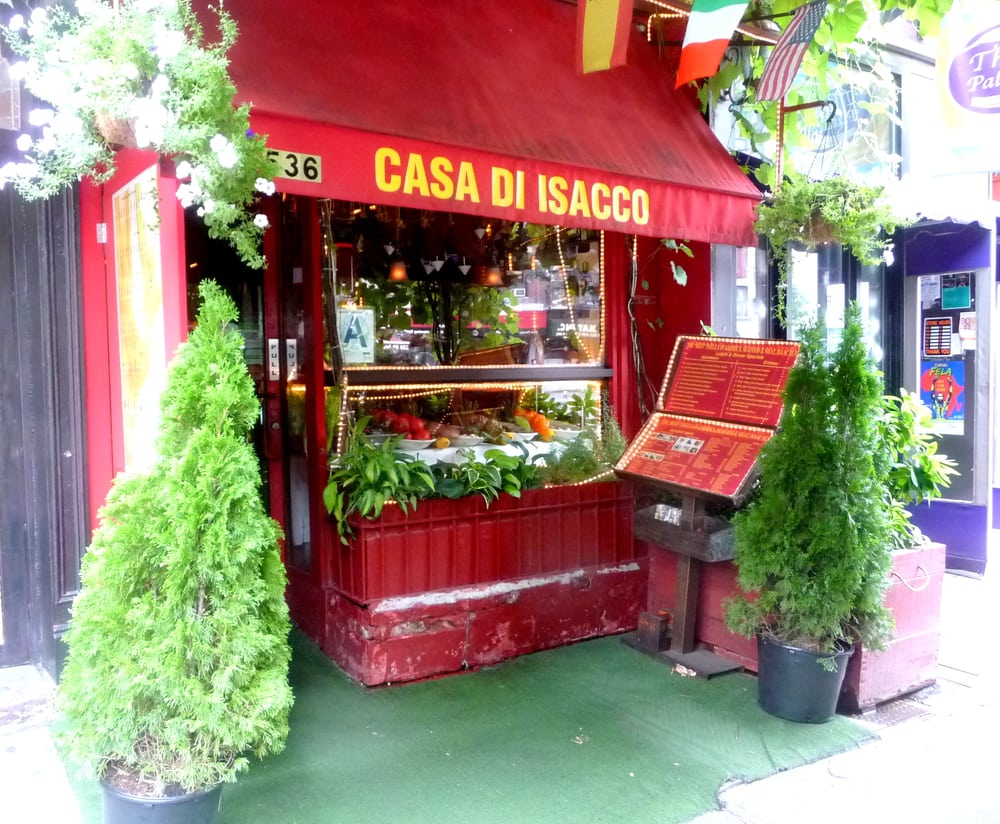Trattoria Casa Di Isacco 536 9th Avenue