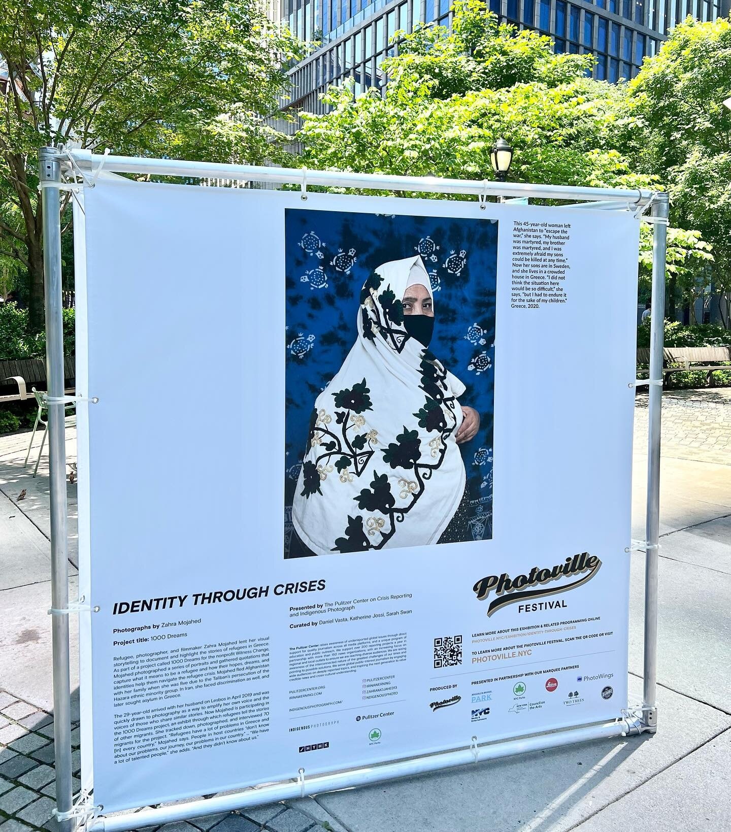 We are excited to share that the project Identity Through Crises is being exhibited in Bella Abzug Park as part of @photoville Festival 2022! 

The photography exhibition will be up until the end of September so make sure to stop by the park to check