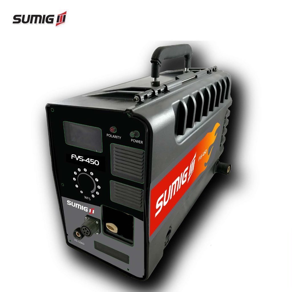 Features CC/CV Voltage Sensing 400 Amps @ 100% duty cycle Metal Drive Roll Housing Direct Drive 4 drive roll system IP-23S environment protective case Polarity Indicator Purge and Inch controls Built In Flowmeter T2 & T4 Trigger Switch Controls Application Field Erection Heavy Equipment Repairs Hard-facing & Cladding Application Welder/Generator Conversion To MIG