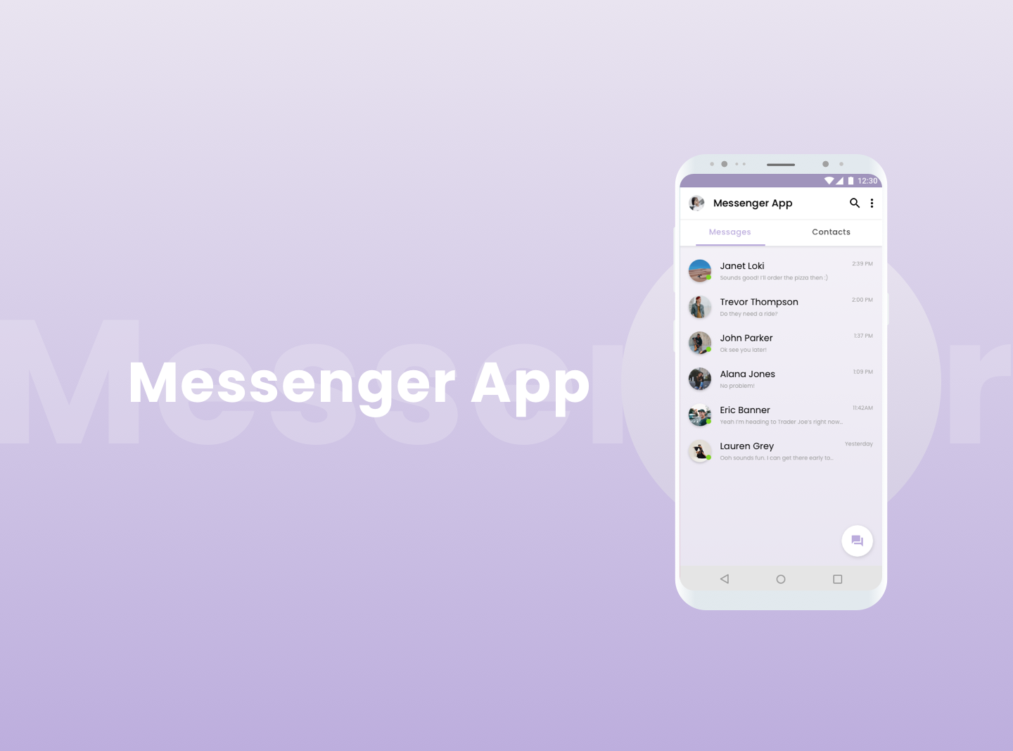 Messenger App Case Study