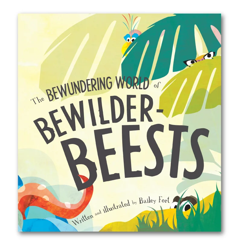 The Bewundering World of Bewilderbeests is a charming adventure that introduces us to a colourful cast of strange and silly creatures. Rich illustrations and delightful poems full of wry wit bring to life such confounding beasties as a juggling Millipus, a scatter-brained Two-Headed Mugwump, and more. Bailey Fort's picture book debut captures the heart and spirit of a host of unique characters with a lyrical cadence that makes it a pleasure to read aloud, for both kids and parents alike. Welcome to the Bewundering World of Bewilderbeests.