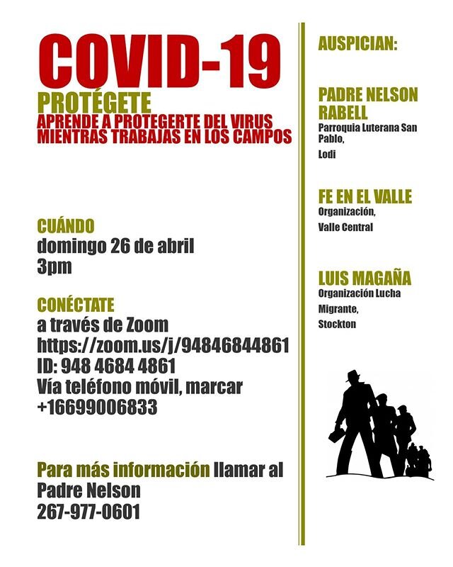 #covid-19 #coronavirus #lodi #vallecentral #ayuda #y #informaci&oacute;n