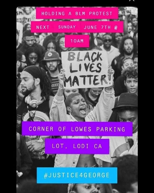 This Sunday, June 7th, at the Lower Sac and kettleman intersection at 10am. PIC will be participating in this event, however, organizers are unknown to us and are not affiliated nor endorsed. 
In addition to supporting the #BLM #movement, we are spec