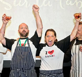 Black Pig Meat Co. Owners, C hefs Duskie Estes and John Stewart 