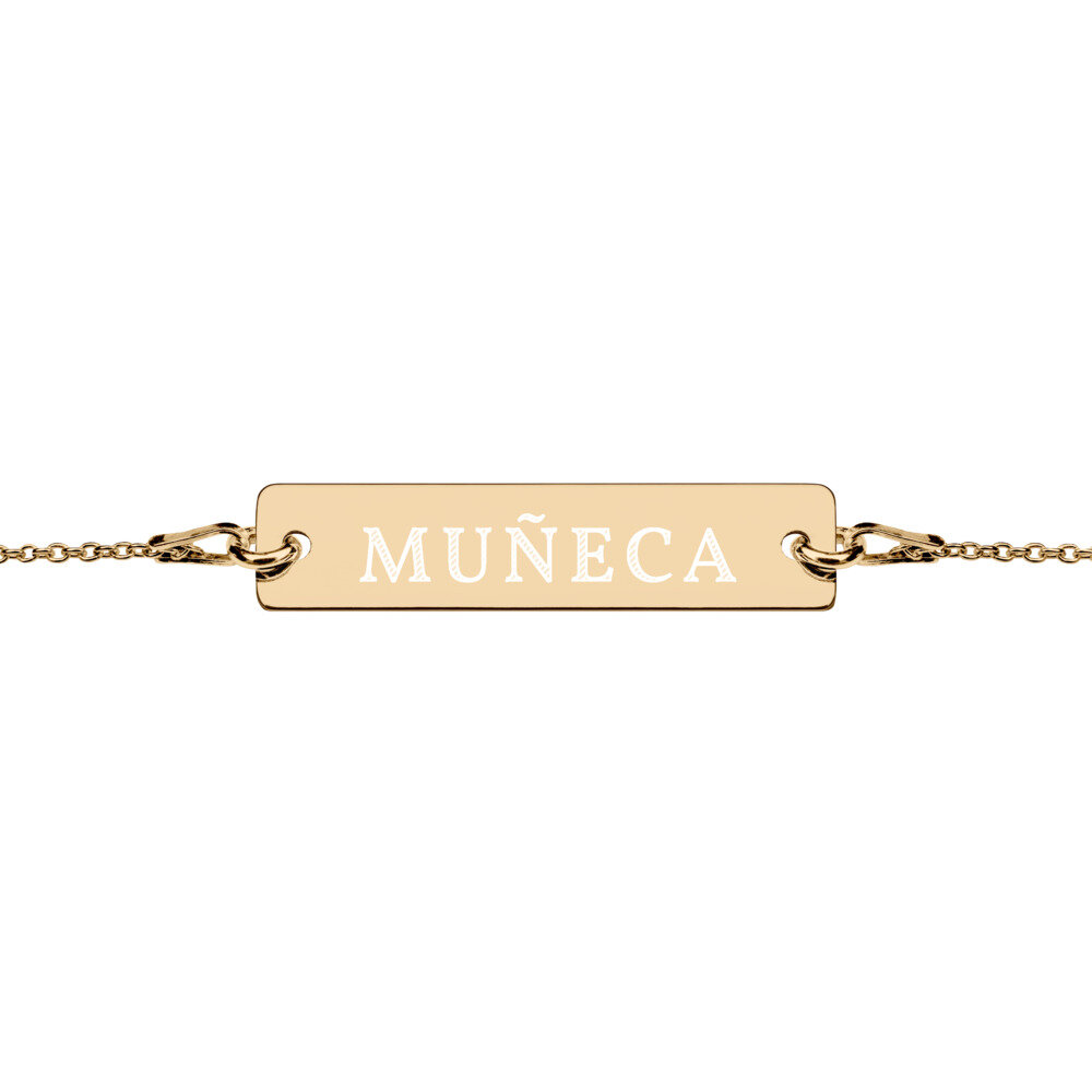 Engraved MUÑECA by UrielSaenz  Bracelet