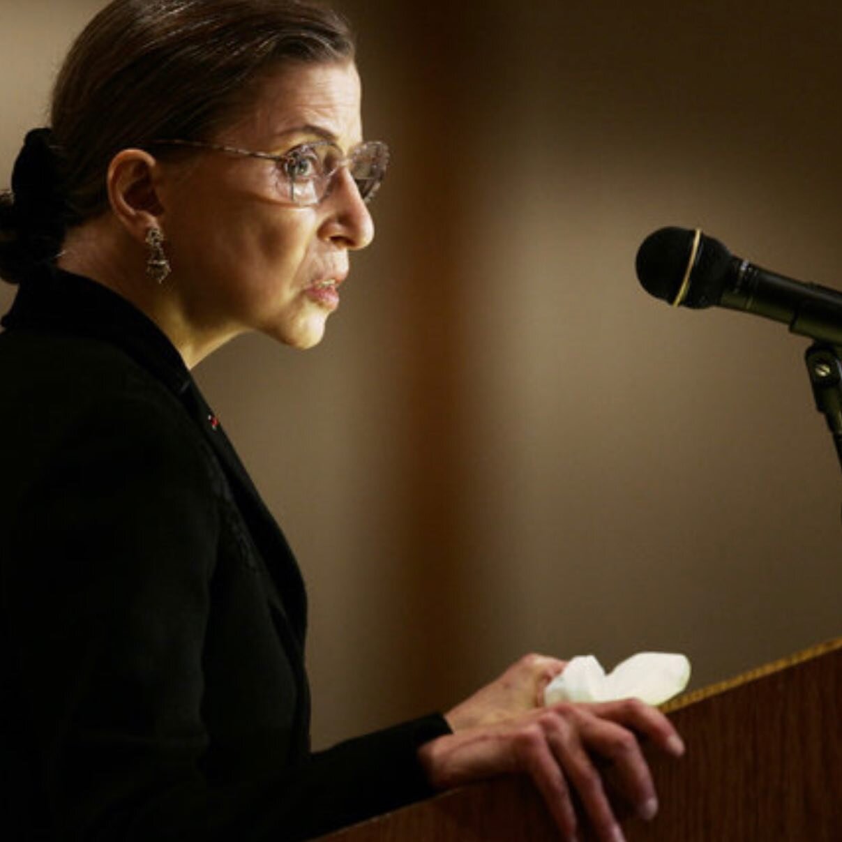 We have lost a champion for equality and justice . A true champion of the American people . #Rip #Justice Ruth Bader #Ginsburg, the demure firebrand who in her 80s became a legal, cultural and feminist icon, died Friday. 
NPR:
The Supreme Court annou