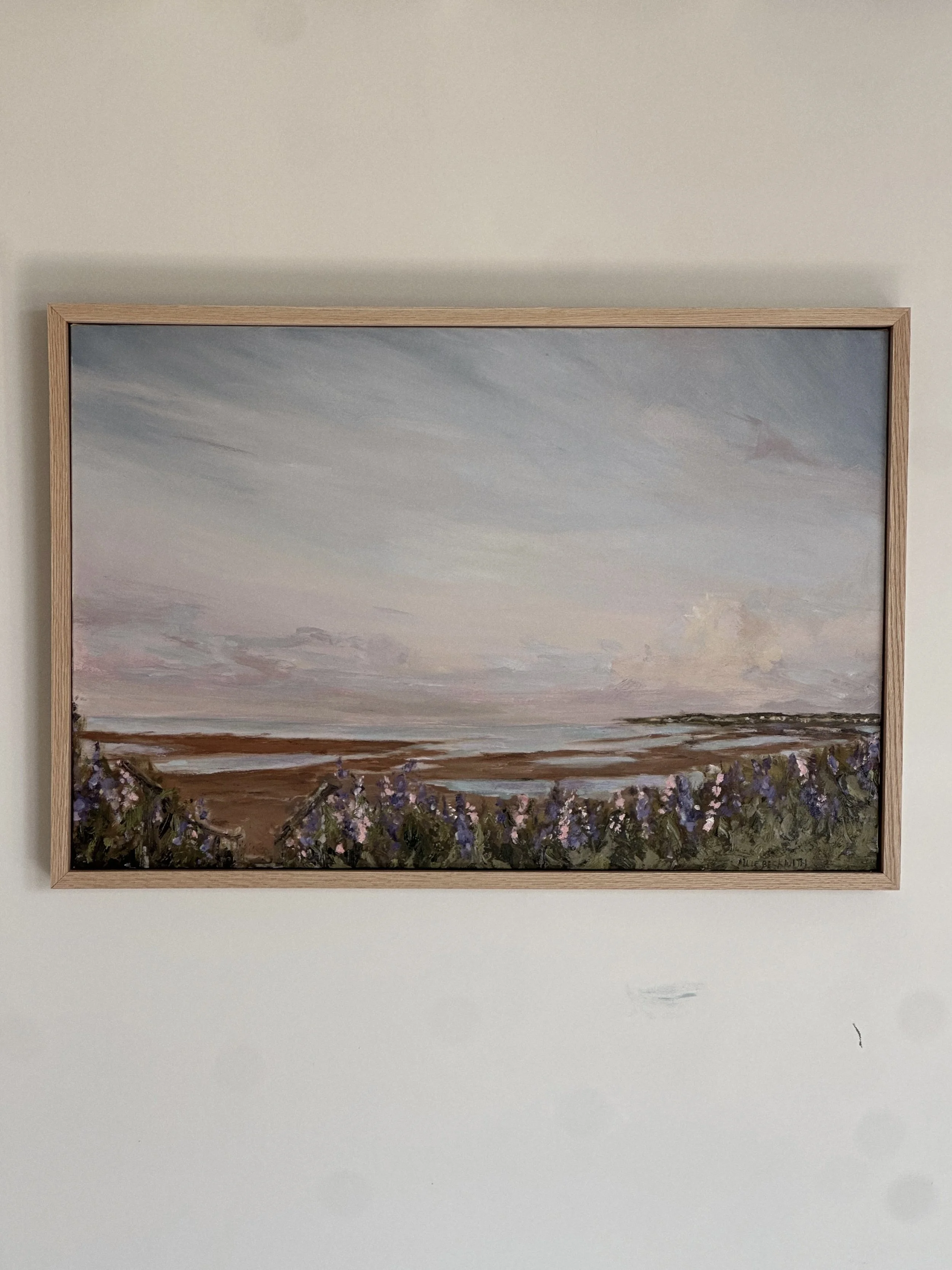 Amherst Shore, Nova Scotia Oil painting by Allie Beckwith.jpg