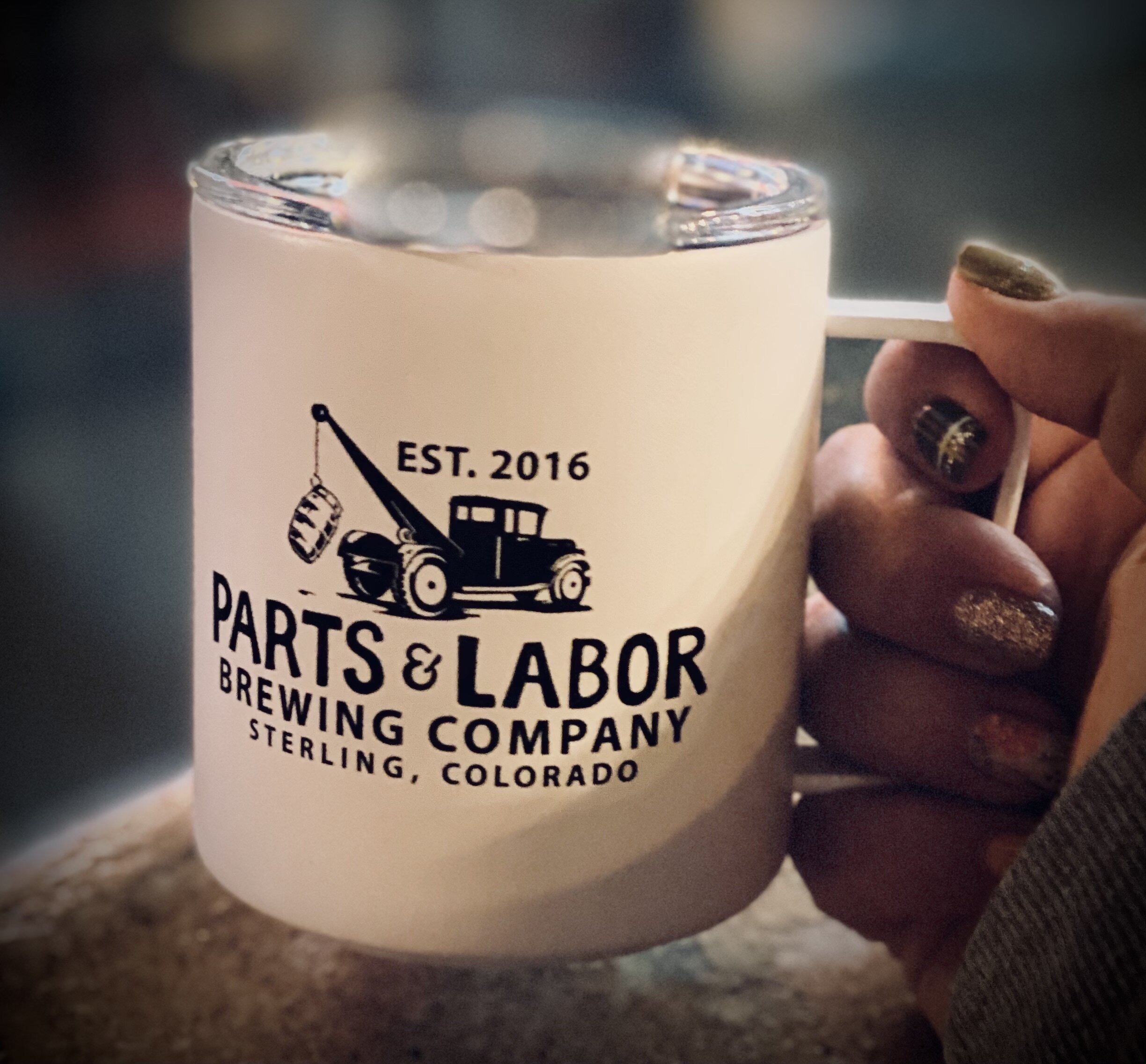 MiiR Brand White Vacuum Insulated Mug