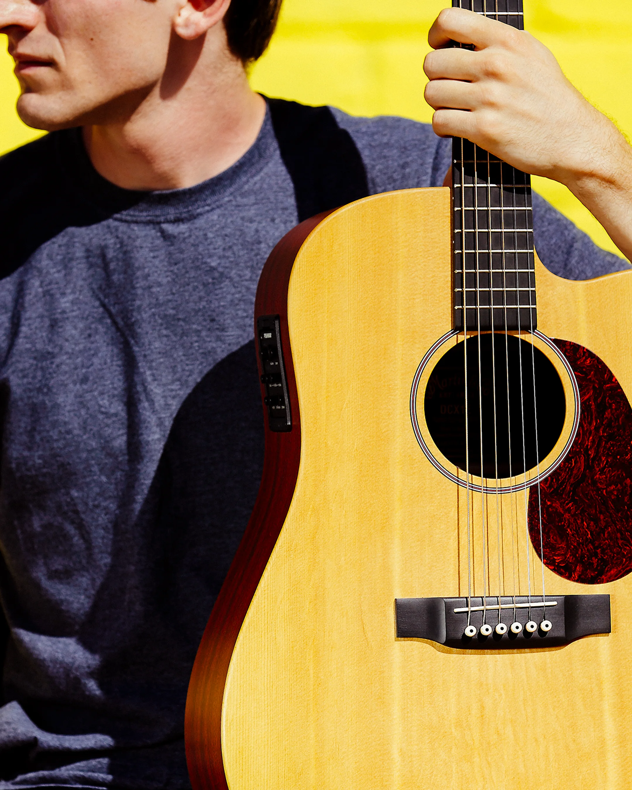 A 2010 Martin DCX1E. “My dad bought me my first guitar as a Christmas gift when I was five years old. I started taking lessons when I was six. Fast forward to my high school graduation and he bought me this awesome Martin. He was a professional musician for 25 years. That’s really what inspires me to keep playing.” - Zach S. #ThisIsMyGuitar