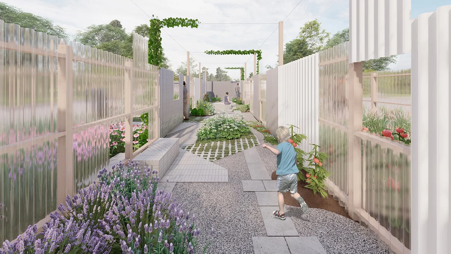 Tissé Tramé / Jardins de Métis