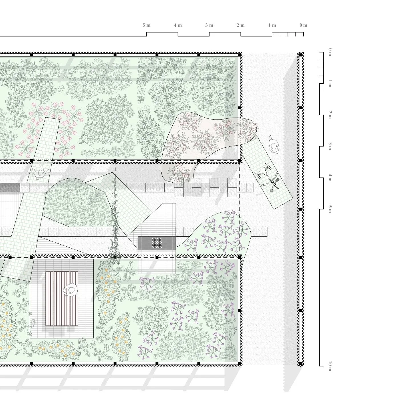 TISS&Eacute; TRAM&Eacute; 🪻🌿🌻🍅🌷
Proposition pour la 27e &eacute;dition du Festival International de Jardins @jardinsdemetis 
__

#jardinsdem&eacute;tis #refordgardens #architecturedupaysage #artinstalltion #garden