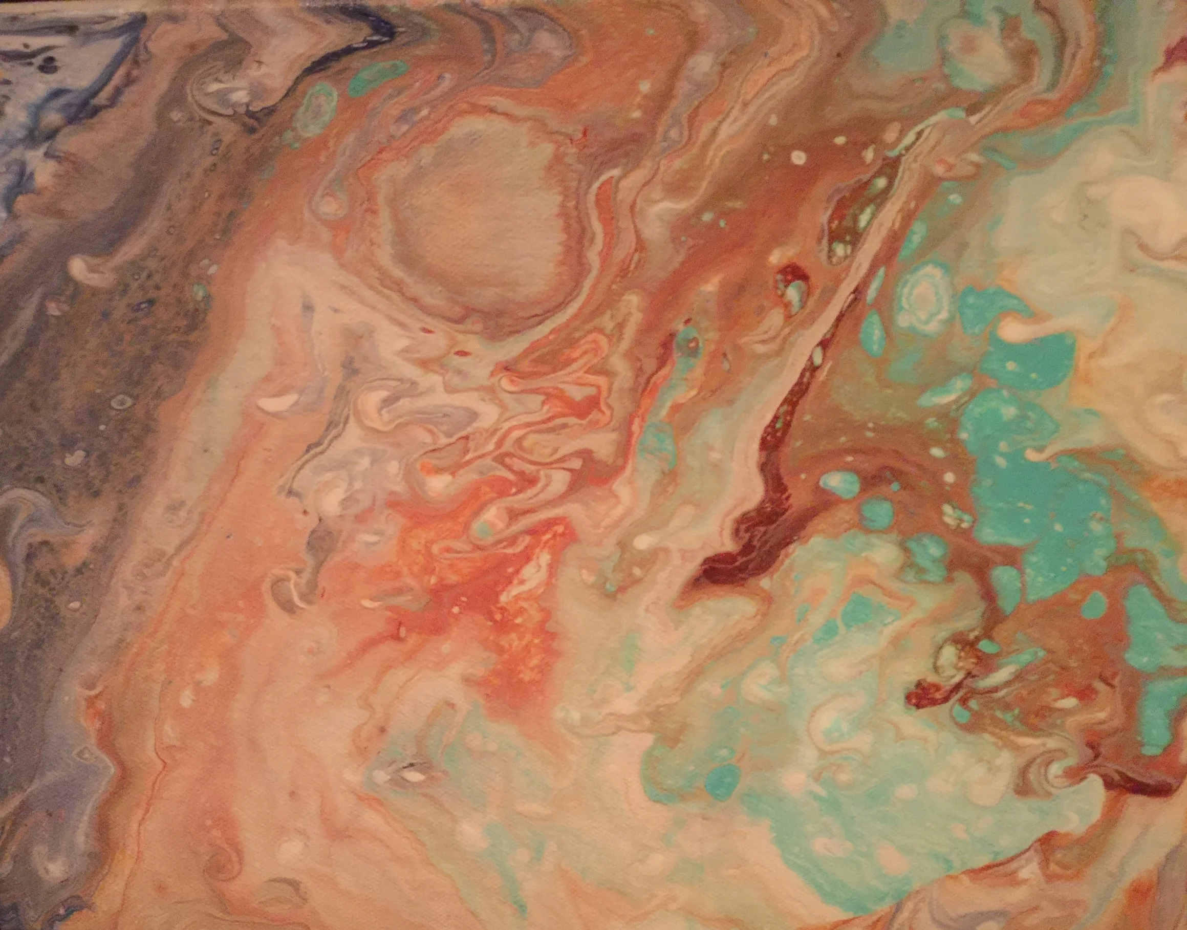 Flowing Hues 12" x 18" (SOLD)