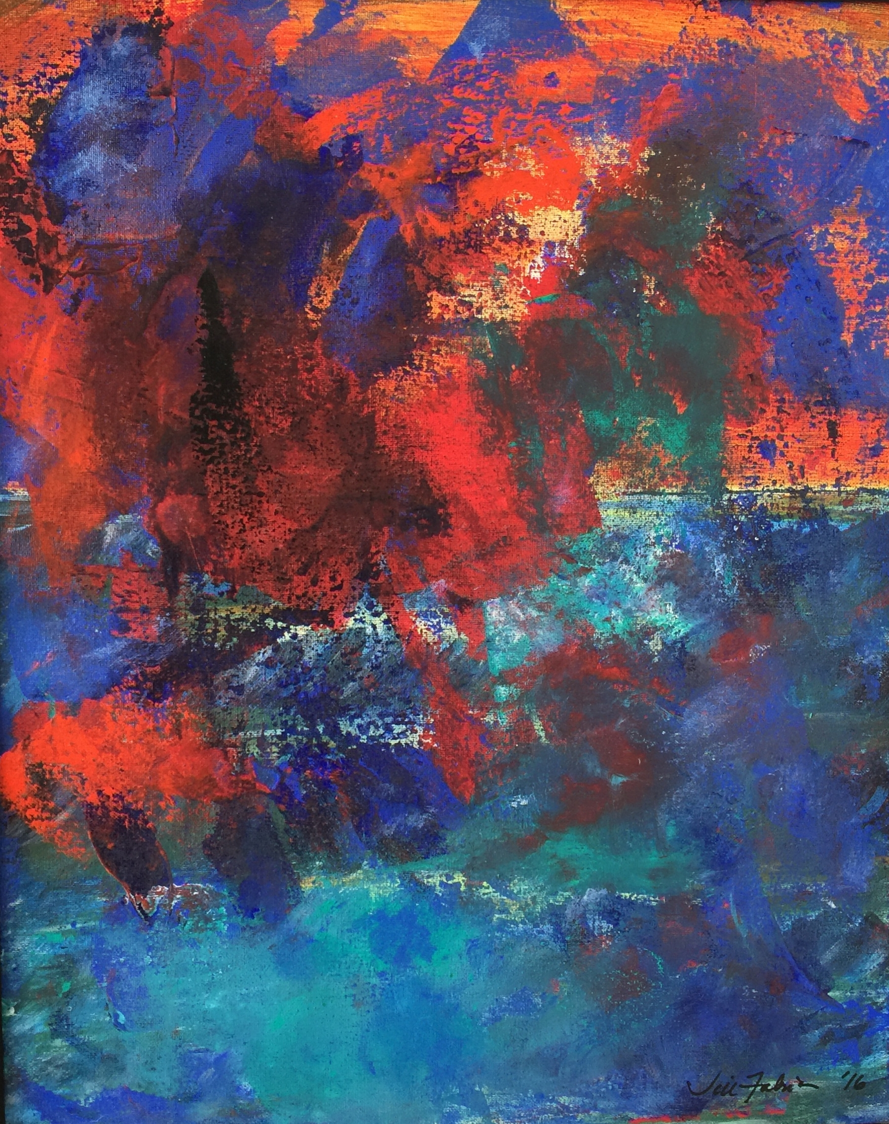 Fire 18" x 24" (NFS)