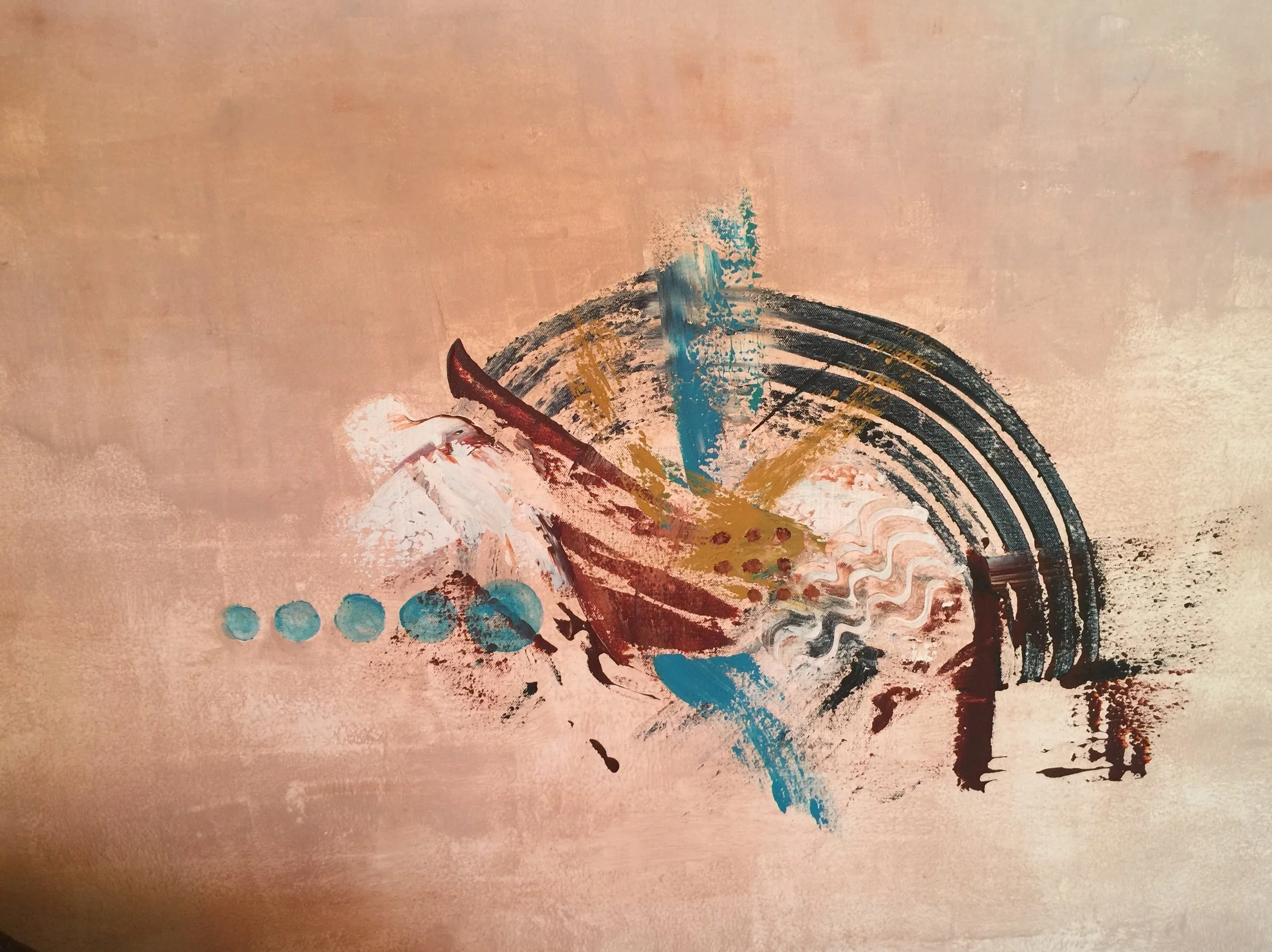 Ship Wreck 36" x 48" (NFS)