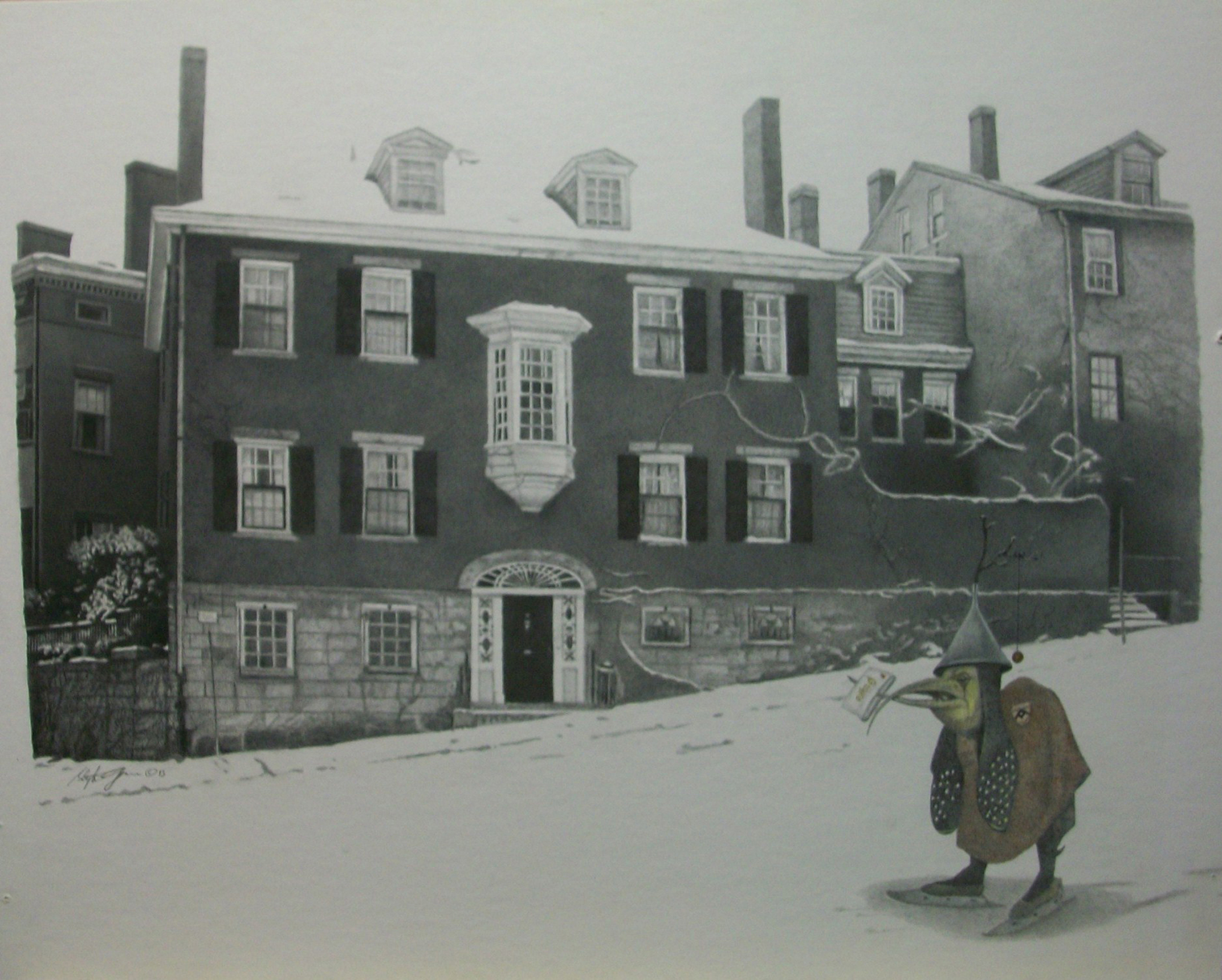 Gervais_BETWEEN STORMS --  Pencil on illustration board -- 1993 -- 18 14 x 14 12.JPG