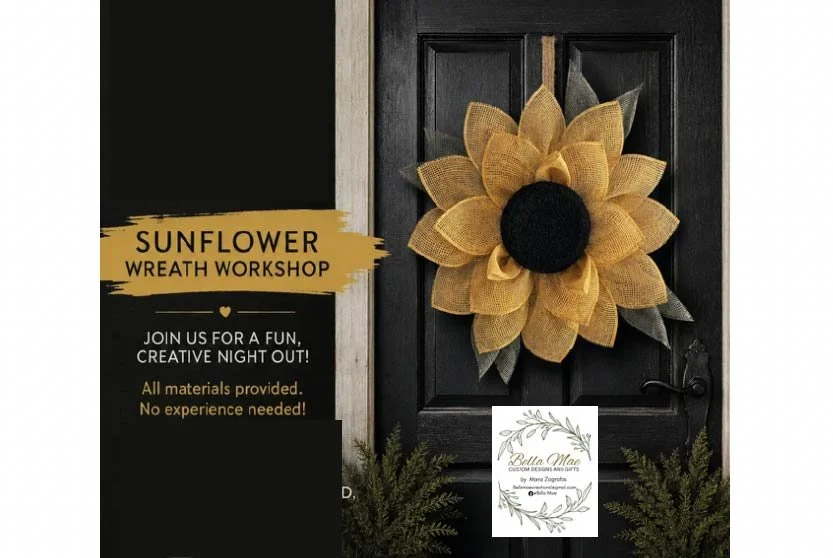 Sunflower Wreath Workshop