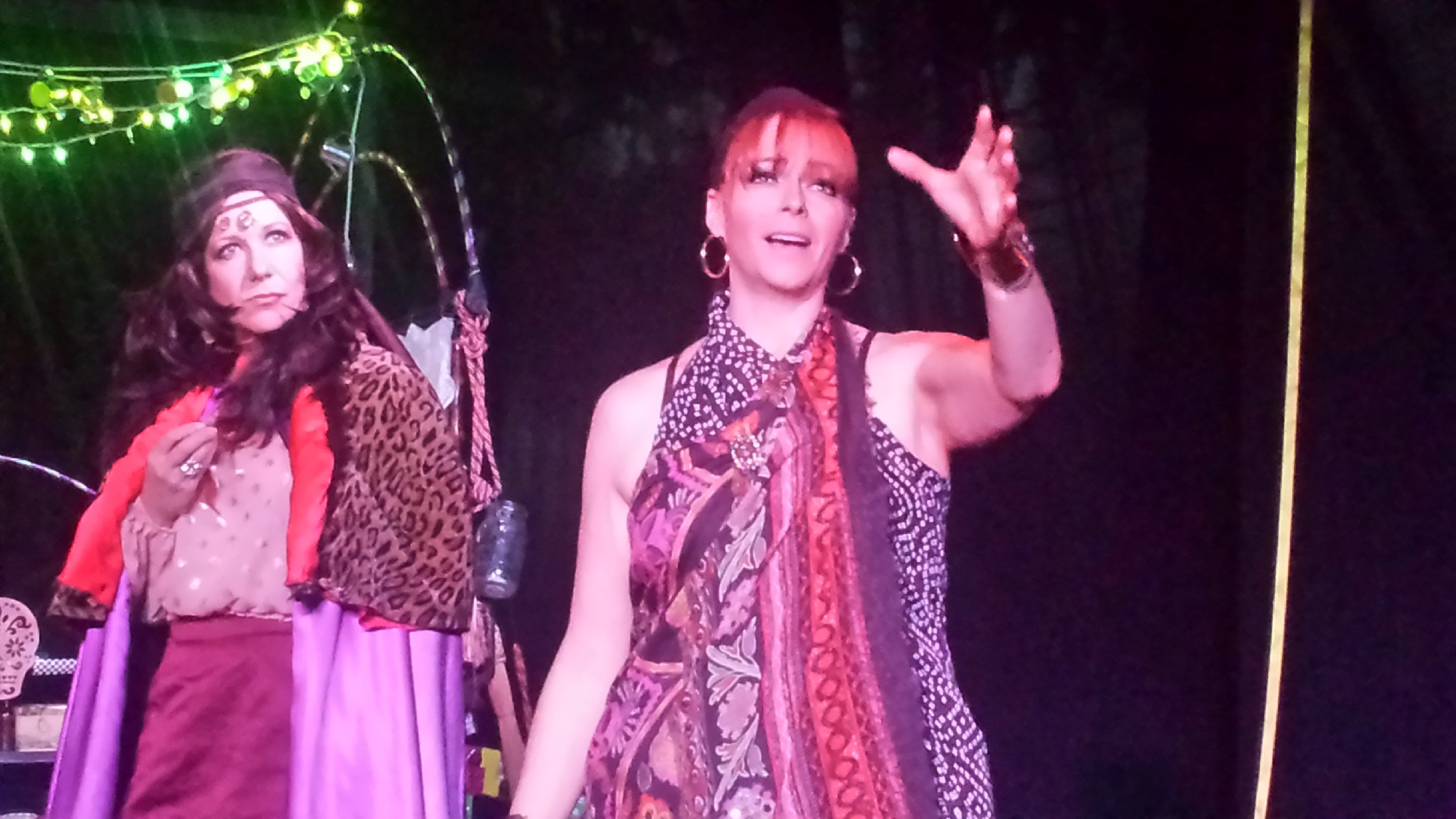Gina Walker as Gertrude & Patti Murtha as Hamlet