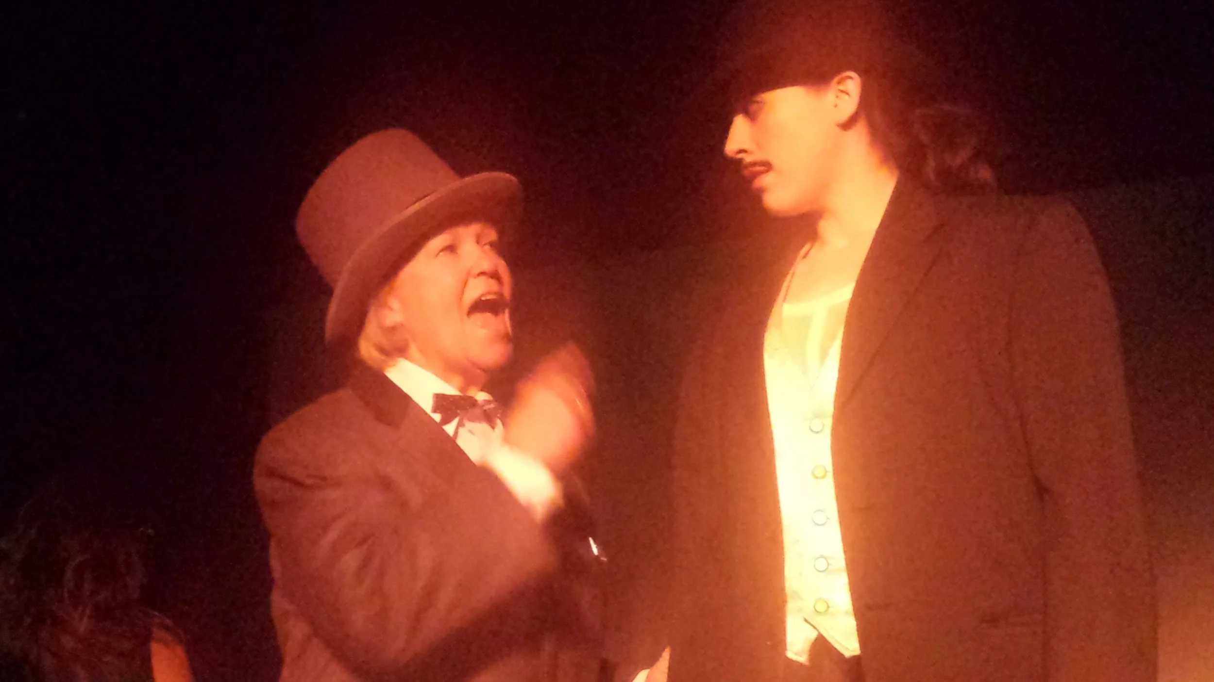 Chip Winn Wells as Ducard & Carolyn Demanelis as LeBlanc
