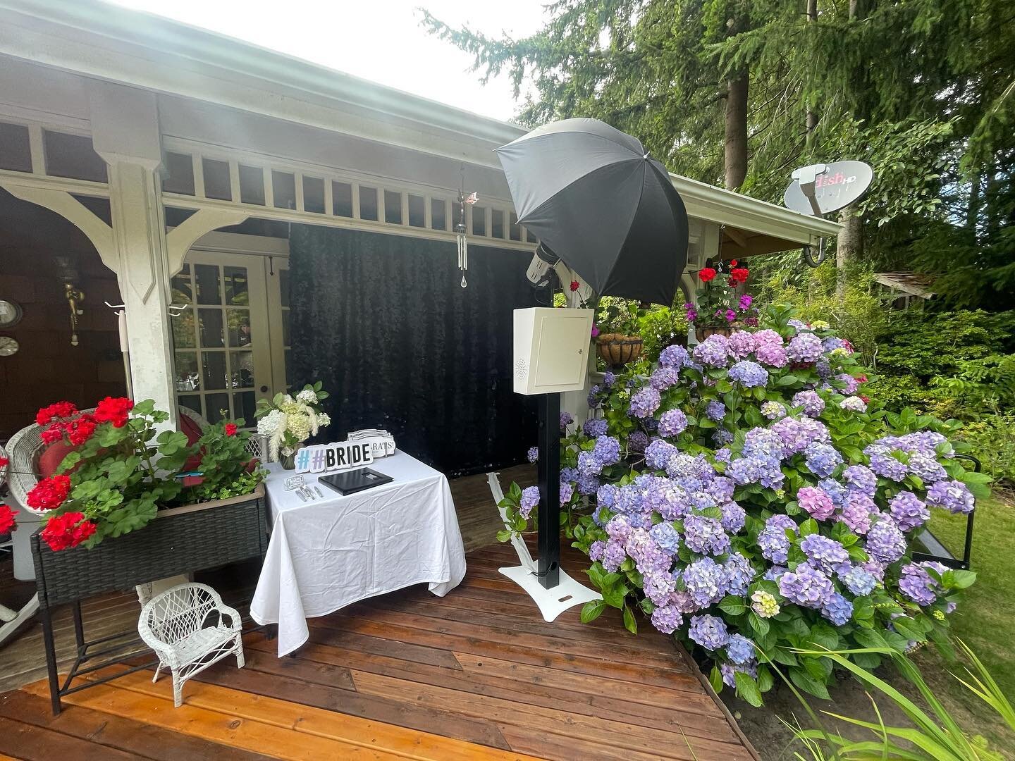 In Langley today setup for a fun wedding! Congrats Ali &amp; Zack ❤️💍