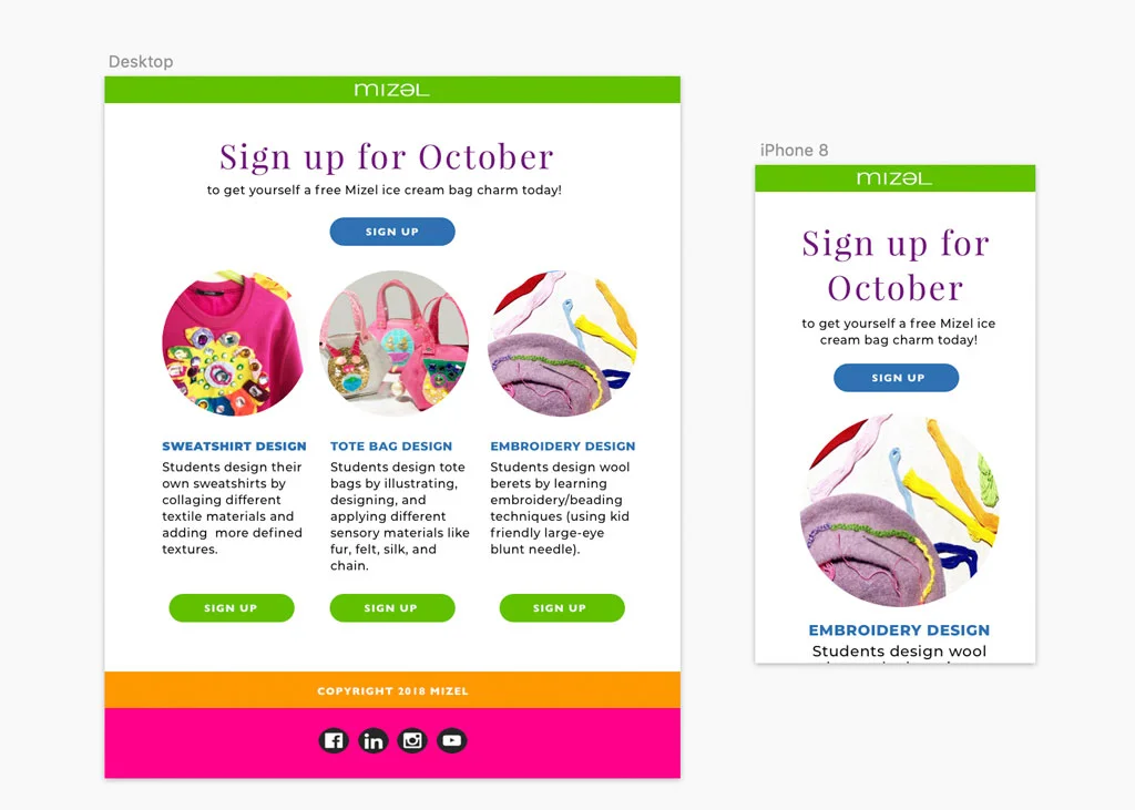 MIZEL KIDS NEWSLETTER
