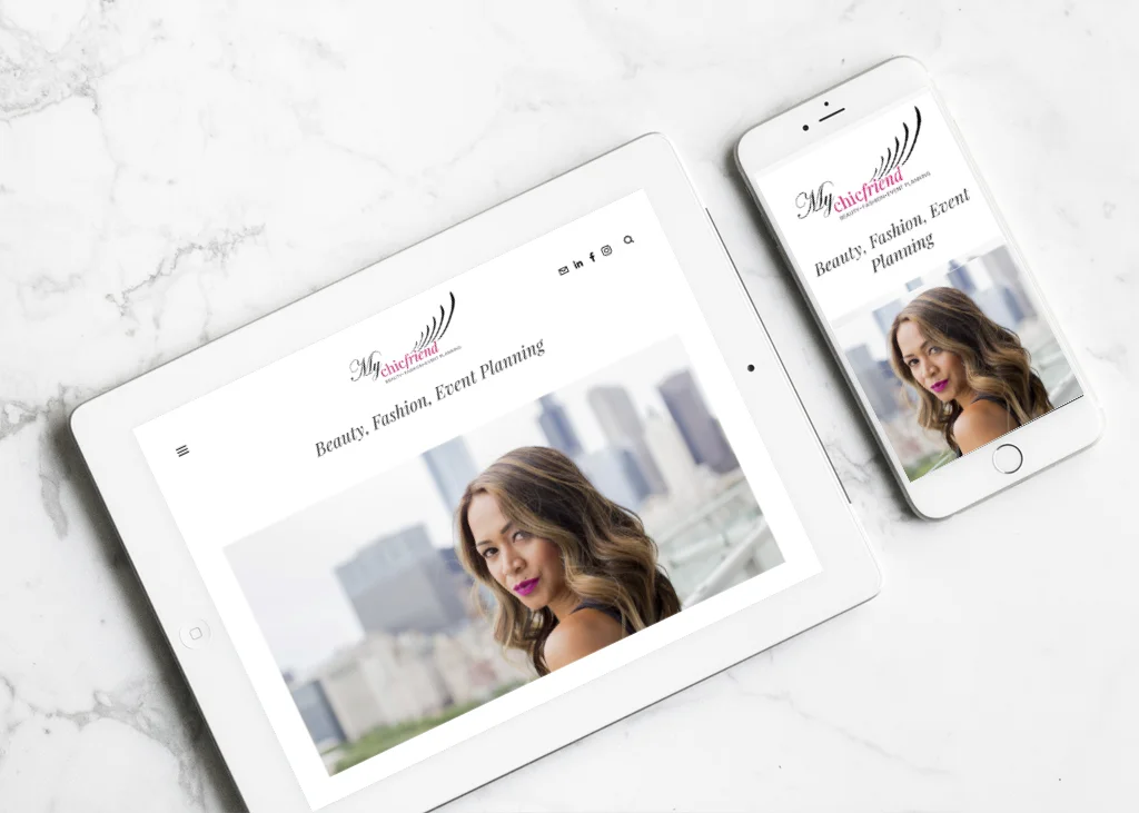 MYCHICFRIEND WEBDESIGN (DESKTOP PLATFORM)