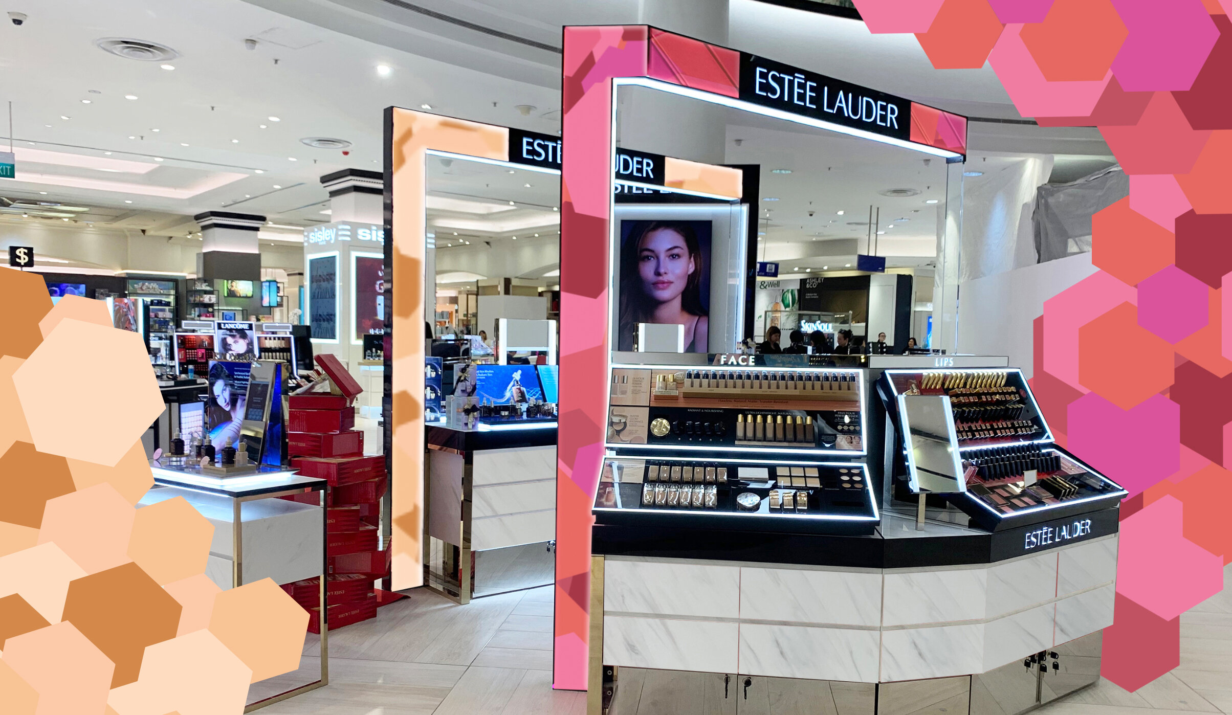 Visual Merchandising - Lip and Skincare Product Launch for Spring 2020