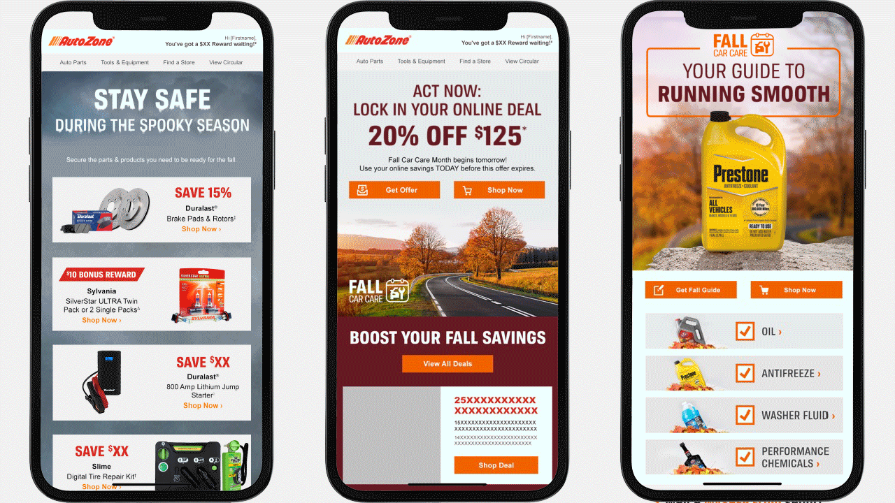 AutoZone Rewards - Fall Seasonality