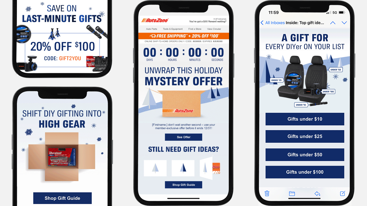 AutoZone Rewards - Holiday Gifting