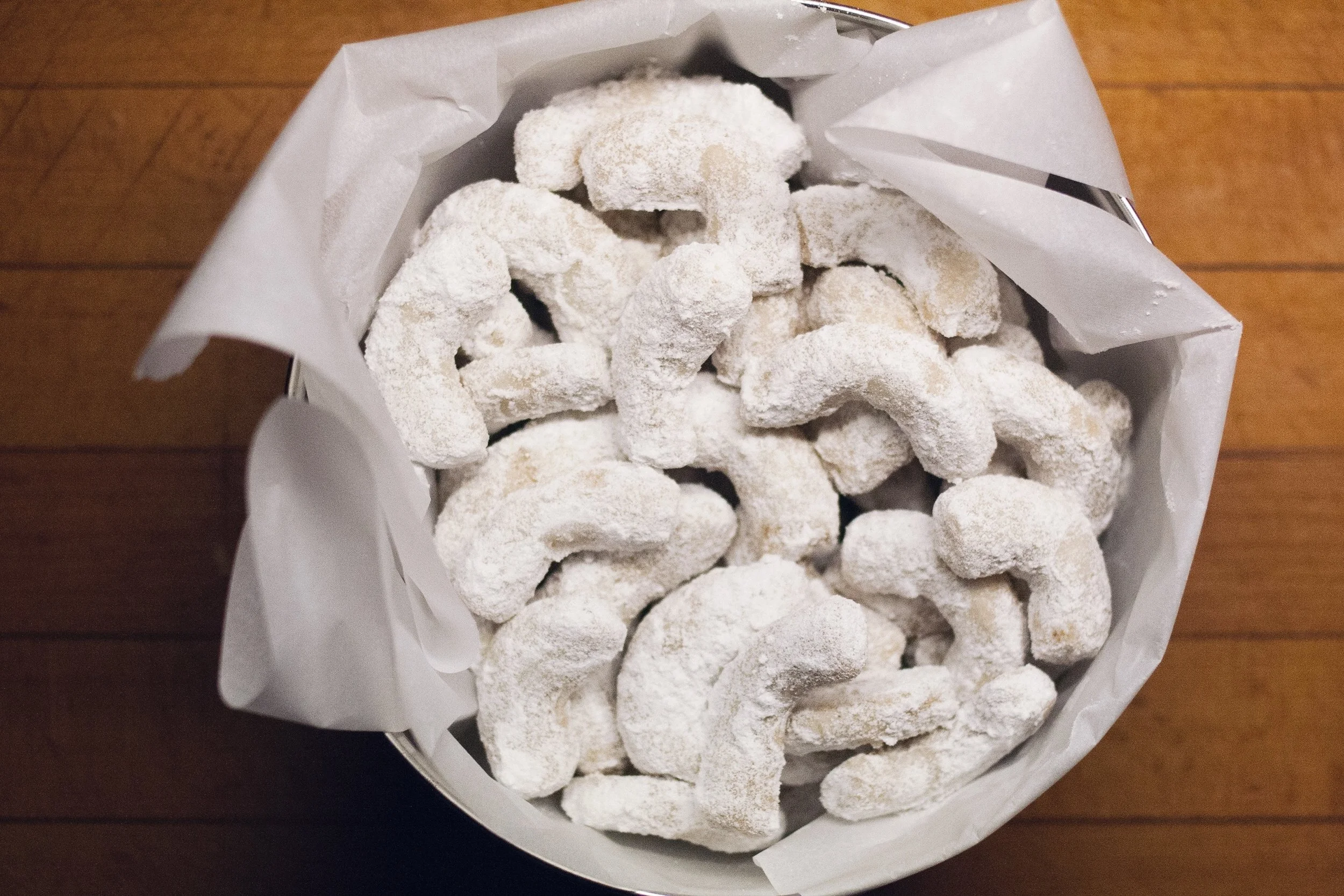 Recipe Vanilla Horns — Maria Zizka