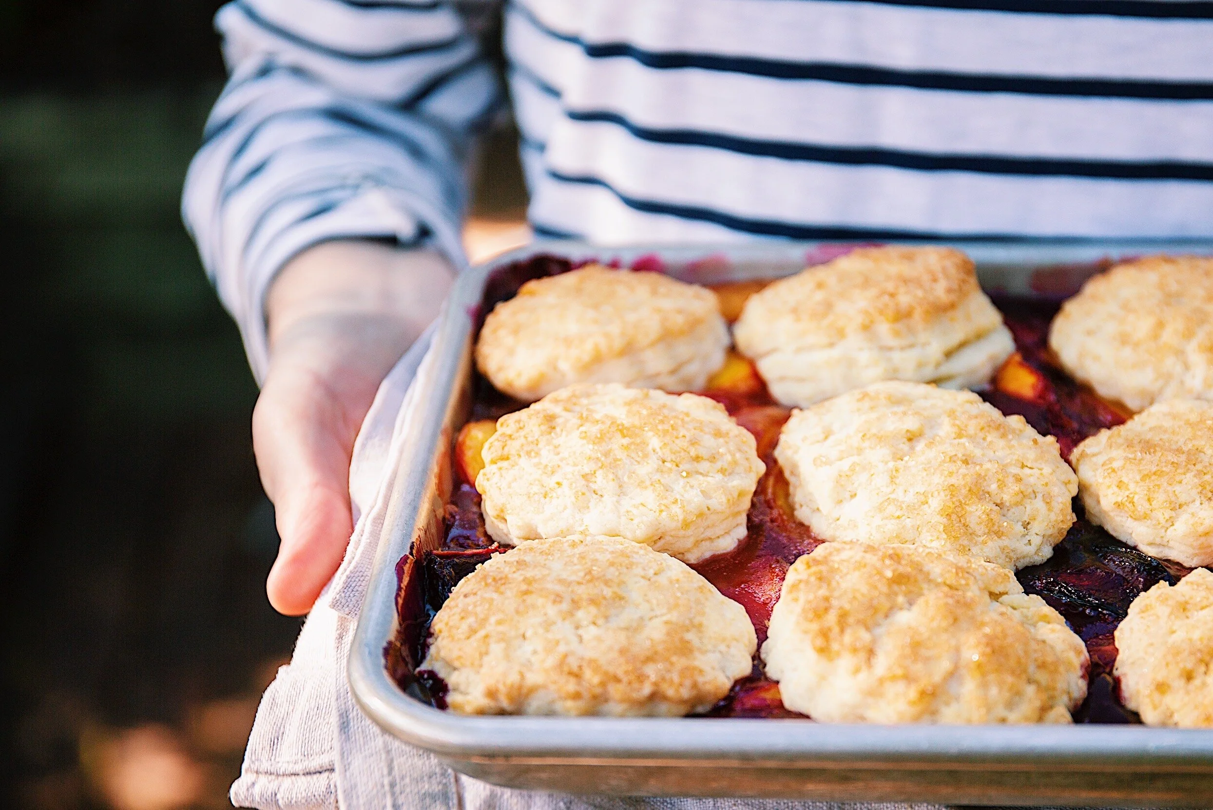 Recipe: Nectarine Cobbler