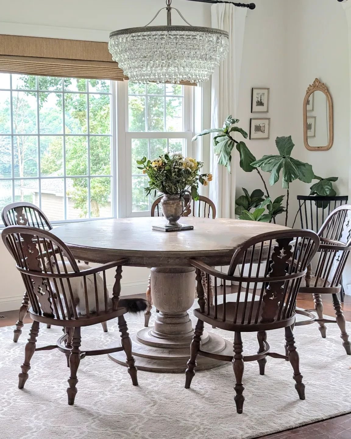 Conant and Ball Colonial Revival Chairs, I love the warmth and the character they bring to our dining room!🤍