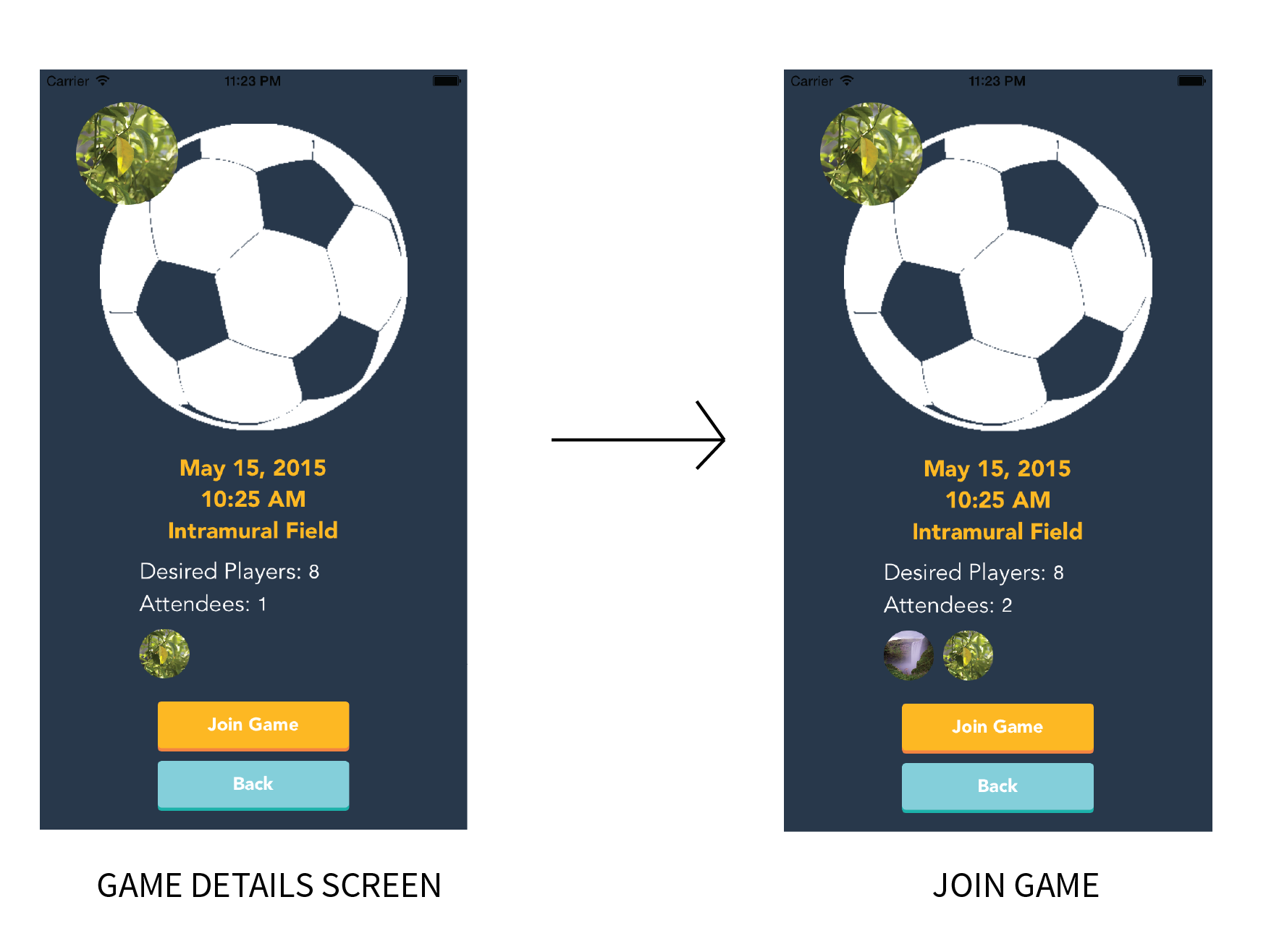 Joining a game