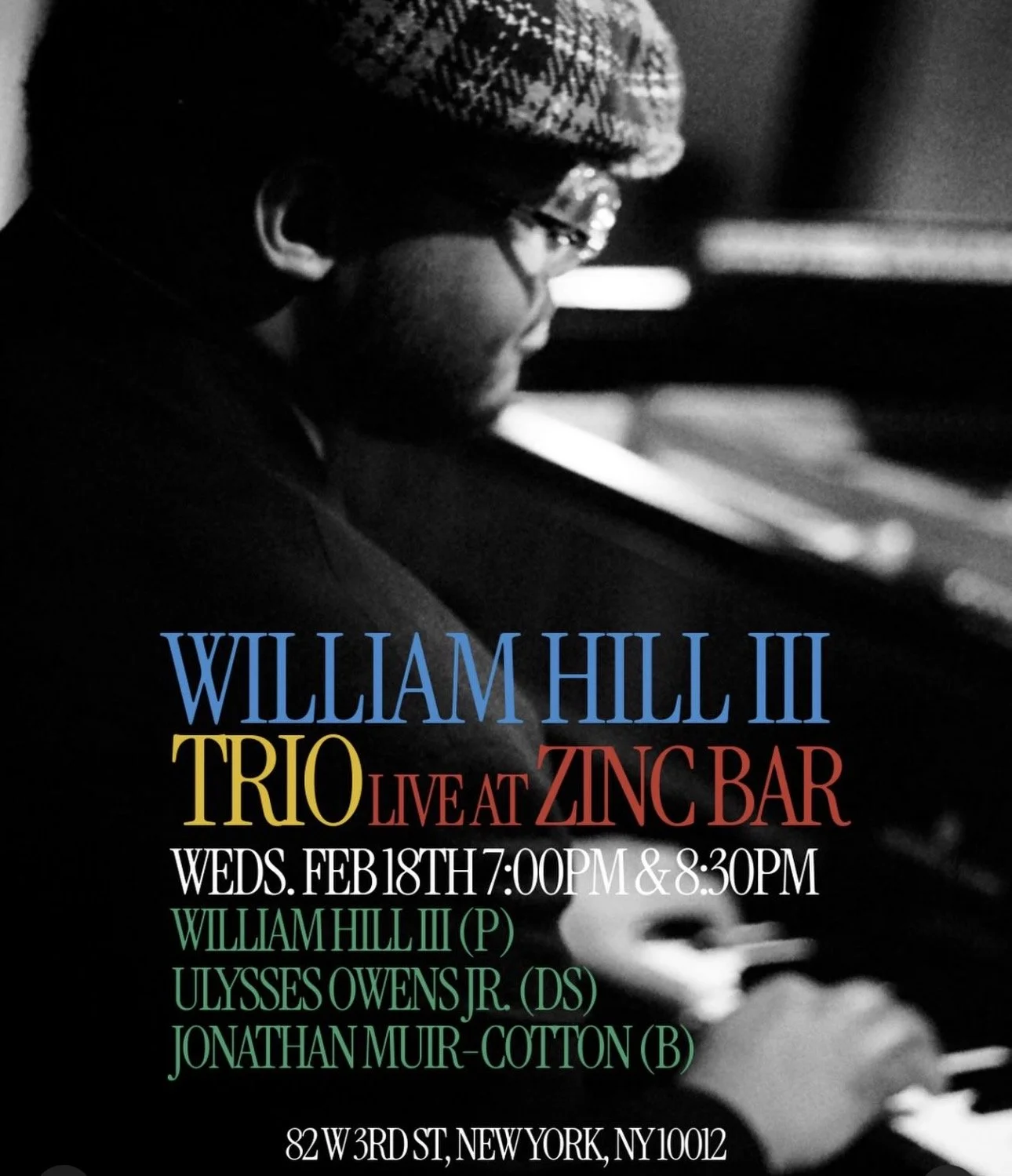 Gig with Will Hill Trio 