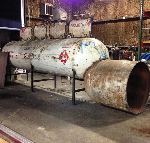 Pictured Above: The smoker is almost done.