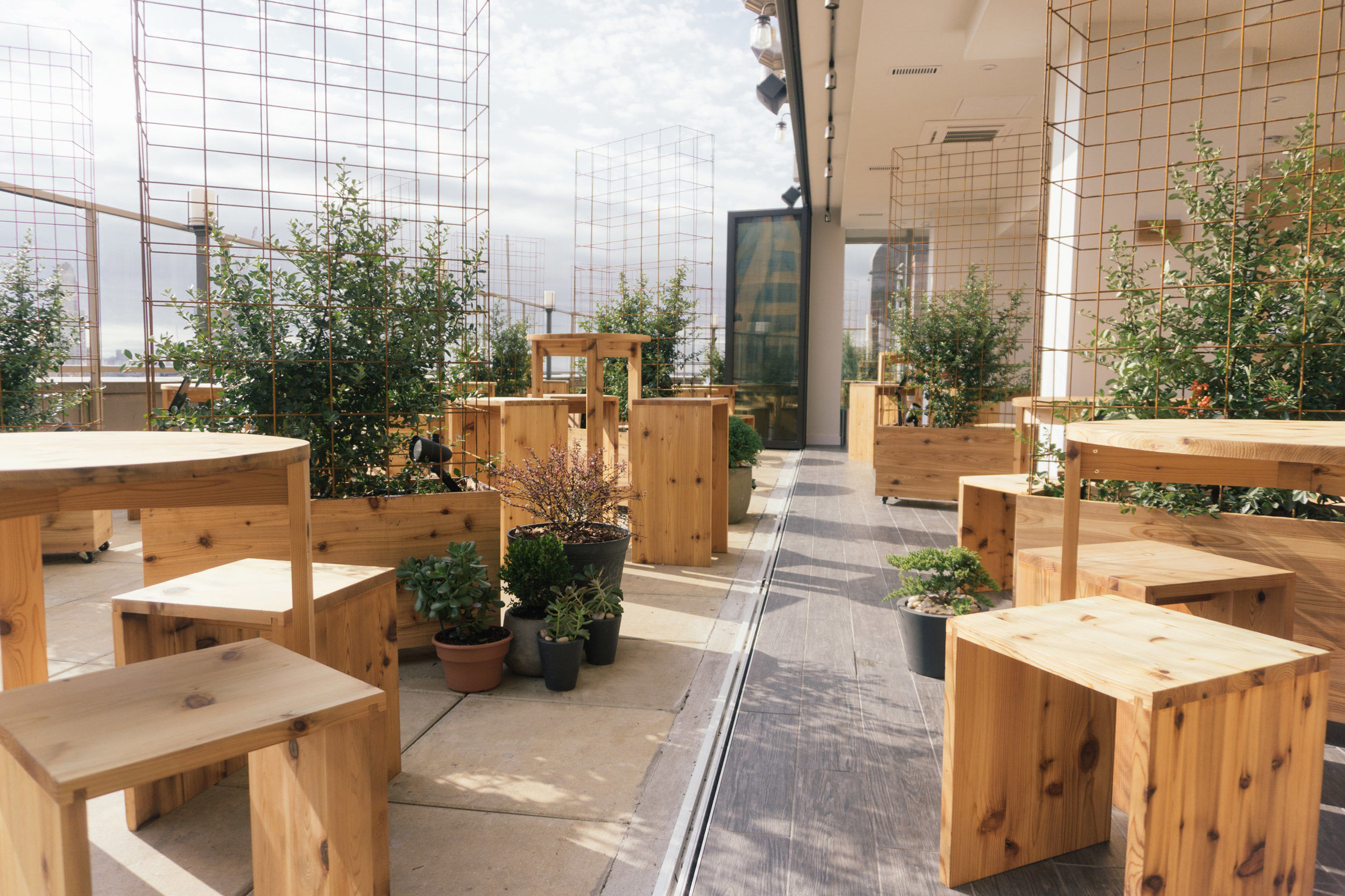 Kimoto Rooftop Beer Garden Isometric Studio