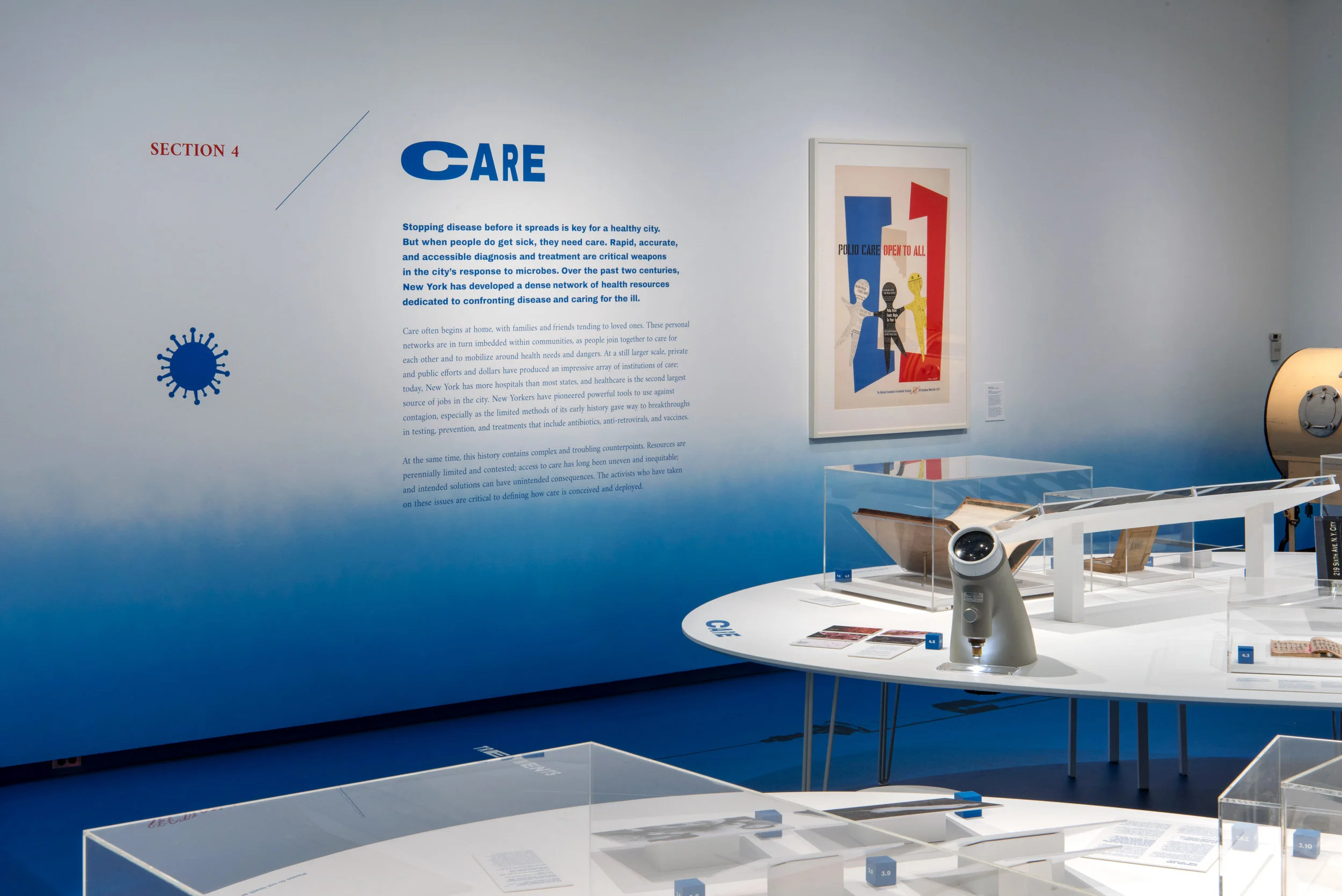 Polio Care Open to All , Milton Ackoff, The Museum of Modern Art. Anonymous gift, 1979.