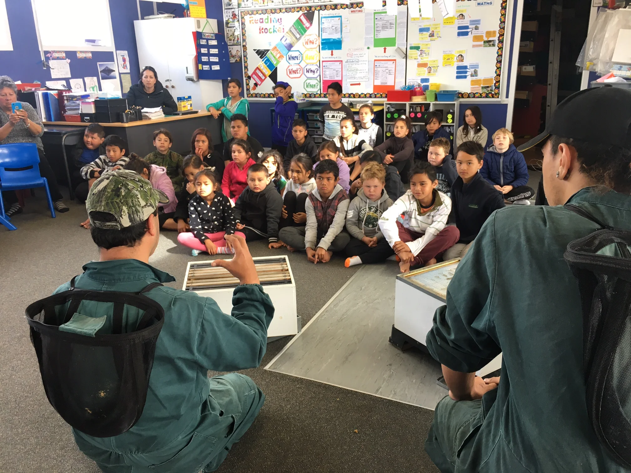 2017 Bee Awareness Month at Awanui Primary School
