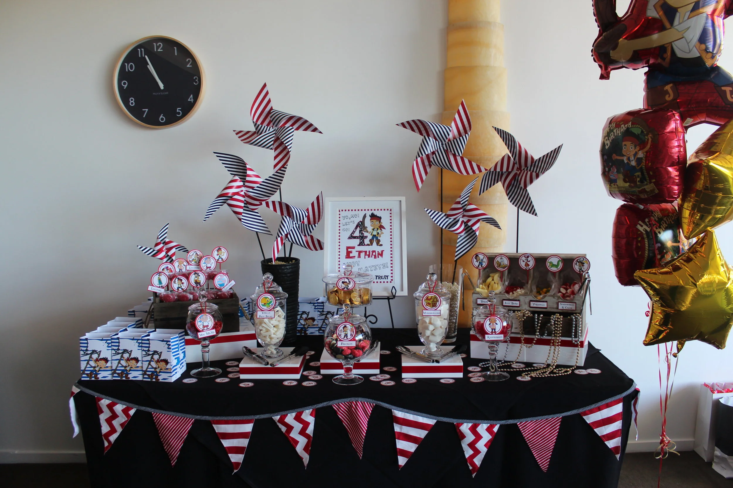 BLB - Pirate Candy Bar Birthday