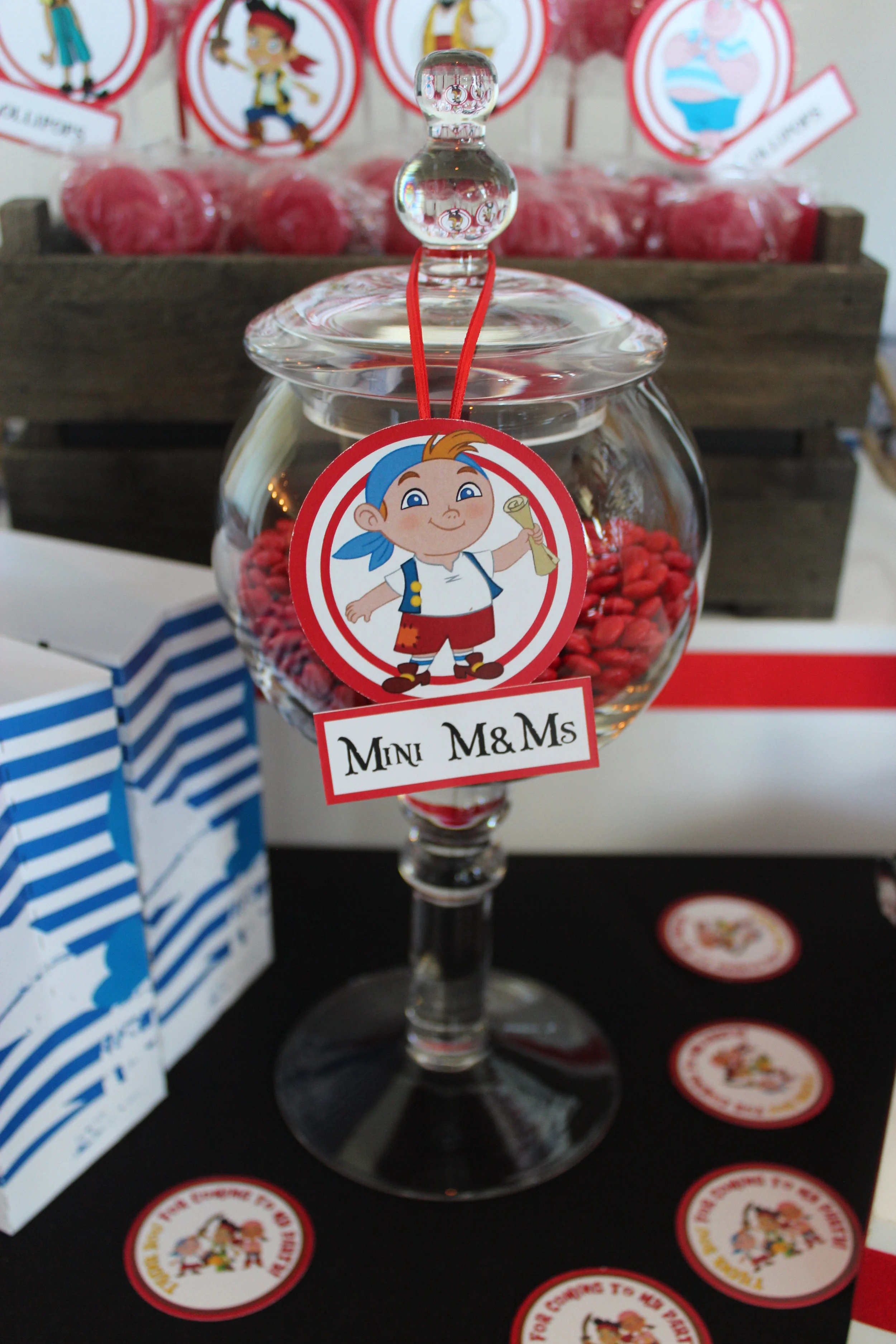 BLB - Pirate Candy Bar Birthday