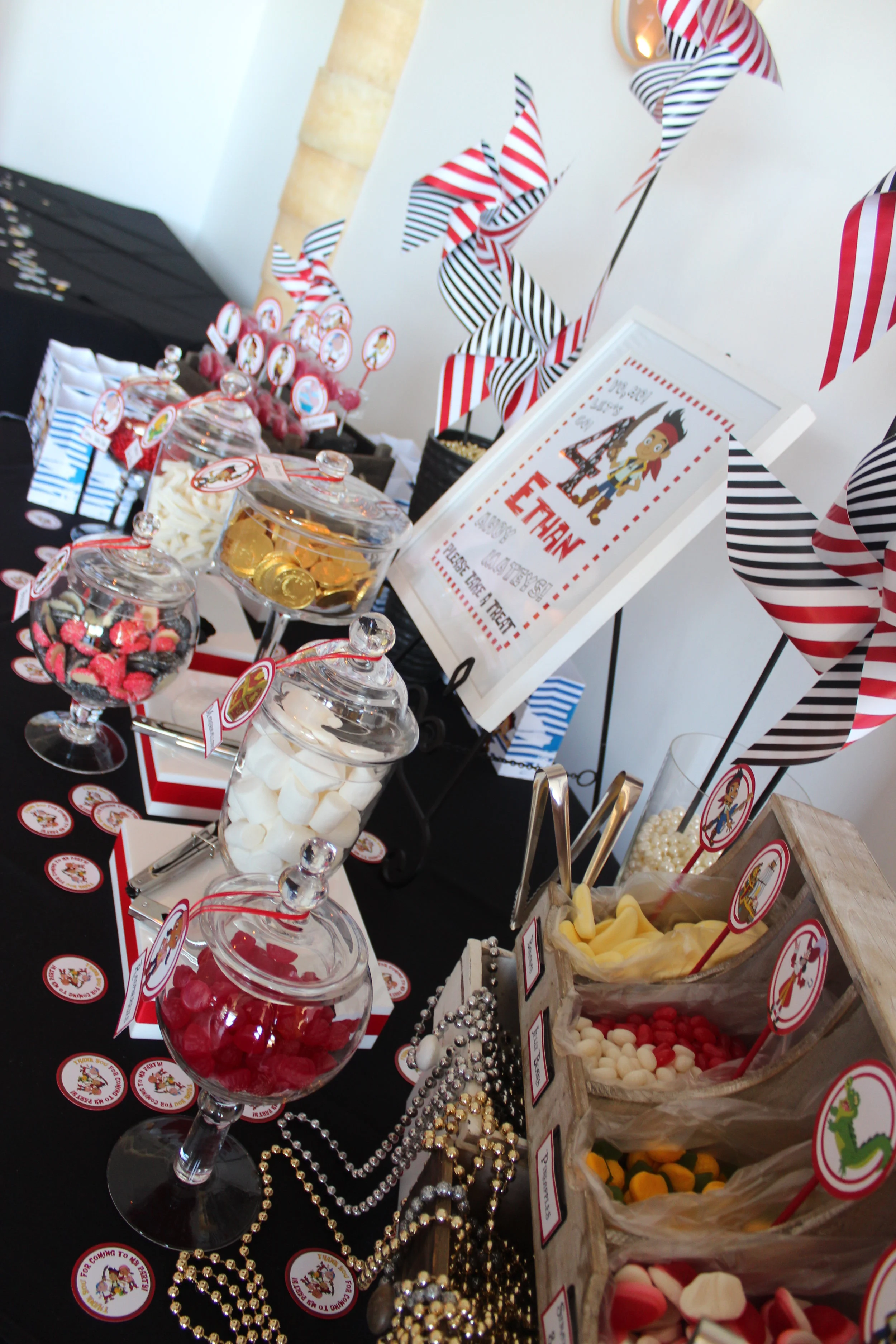 BLB - Pirate Candy Bar Birthday