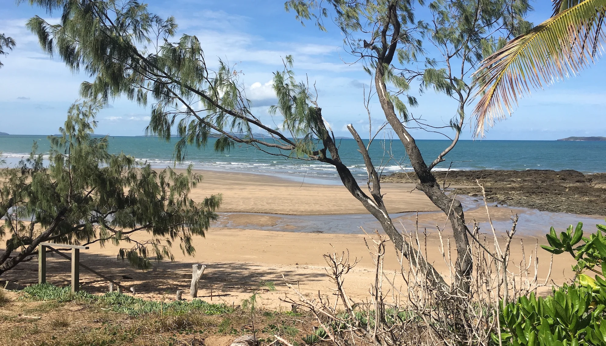 The view from the verandah.