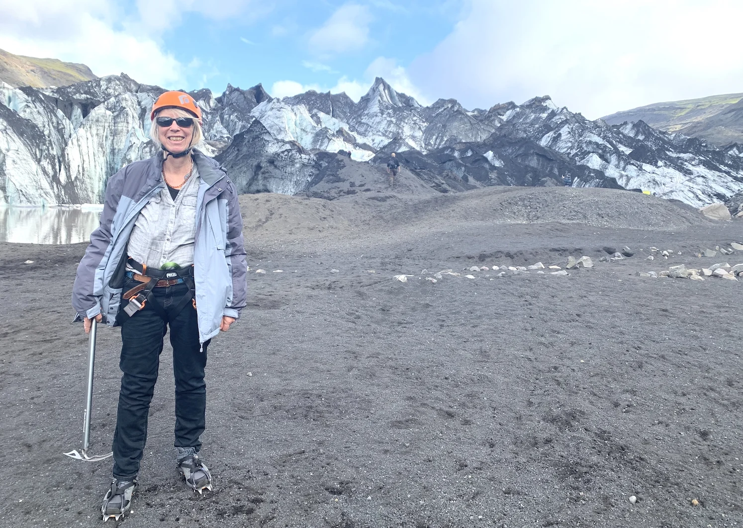 Conquering fear - glacier hike in Iceland
