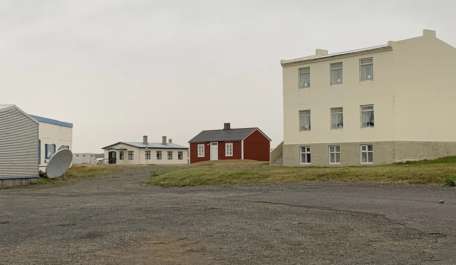 Village houses in Skaströnd